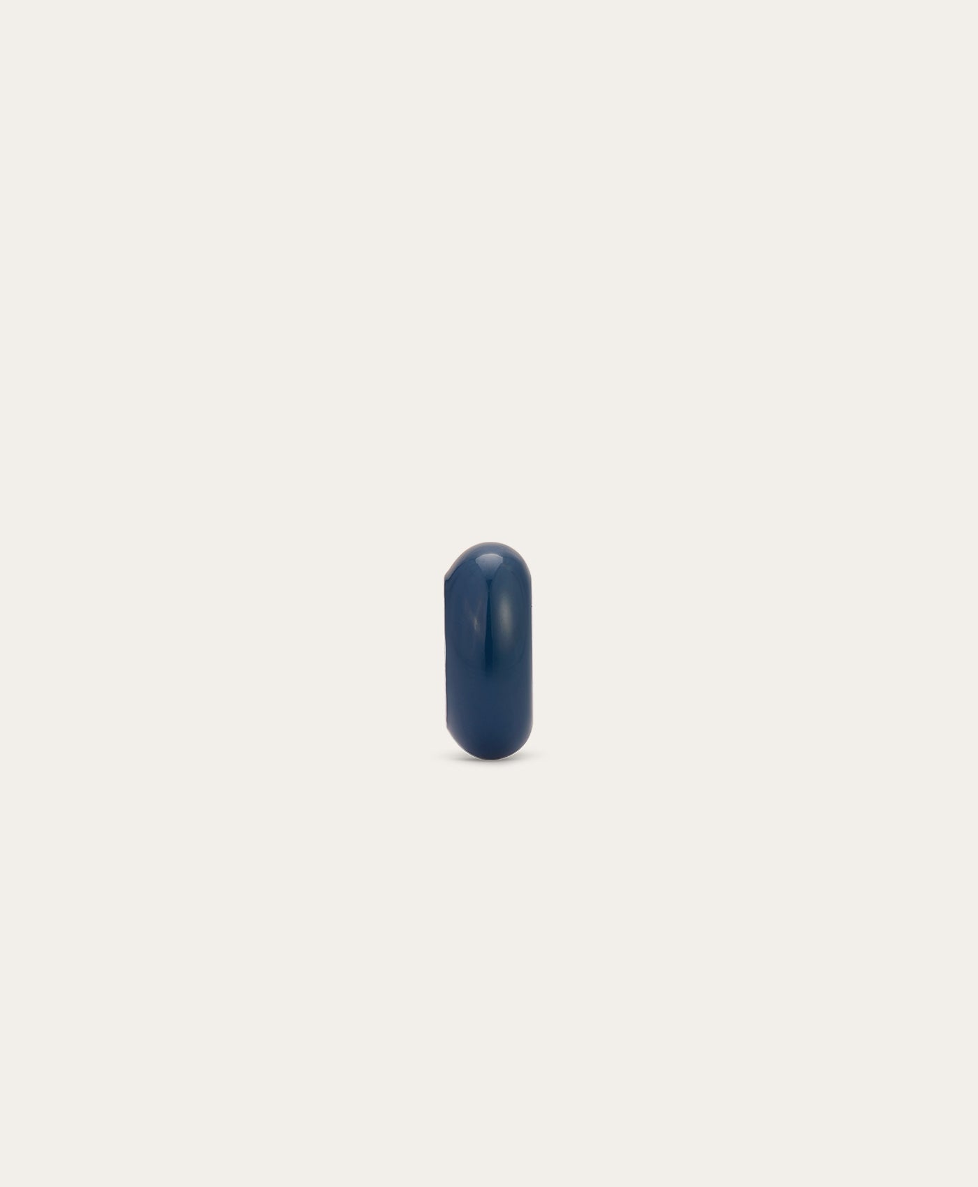 AR Blue Enamel Big Bead