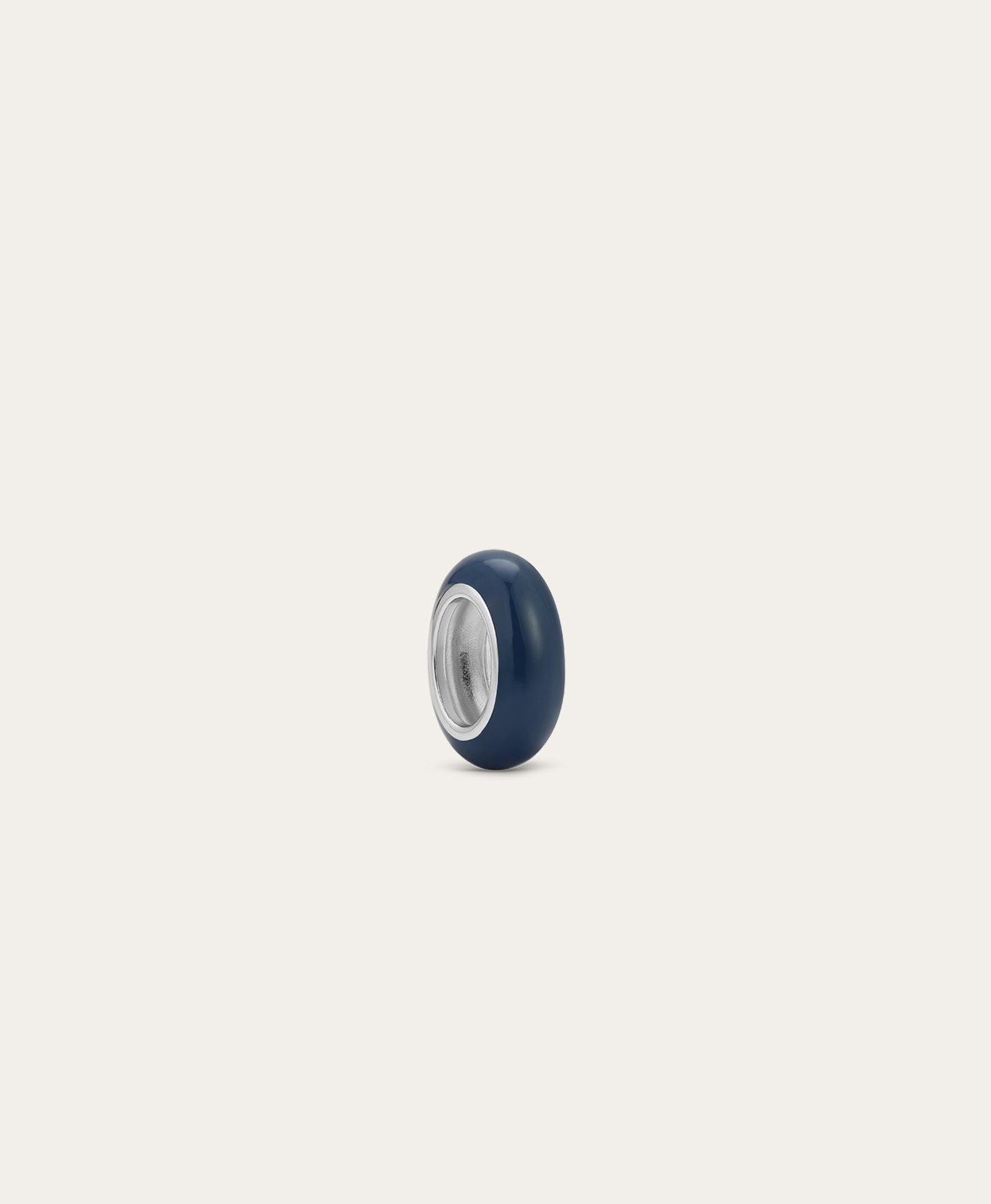 AR Blue Enamel Big Bead