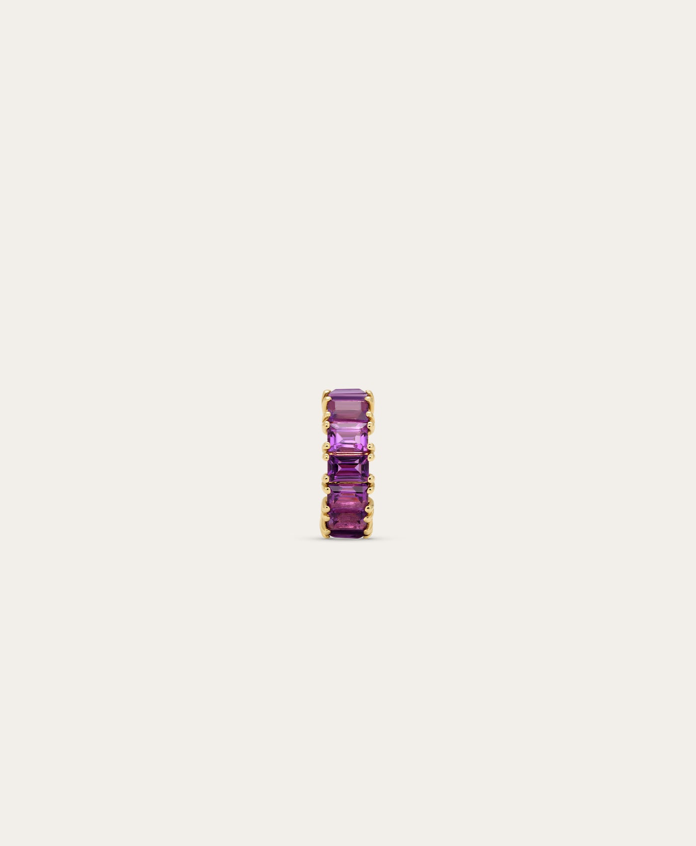 Amethyst Baguette Big Bead