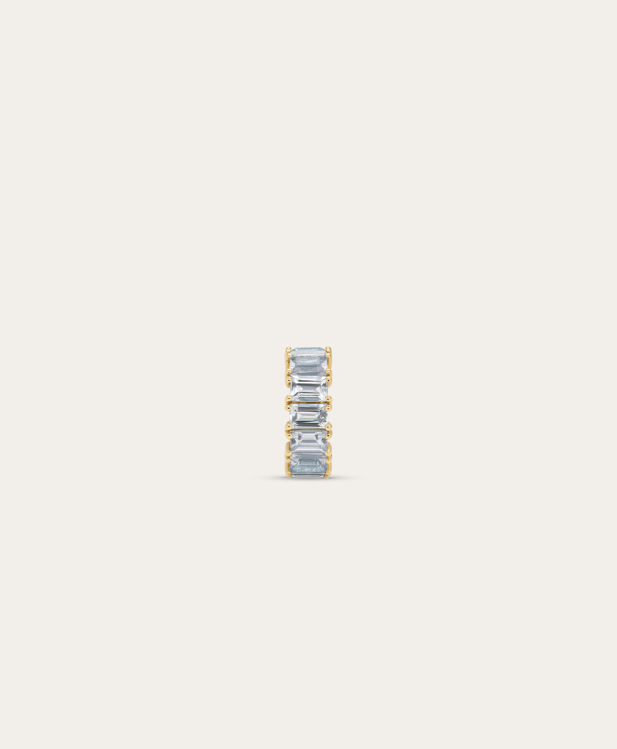 Aquamarine Baguette Big Bead