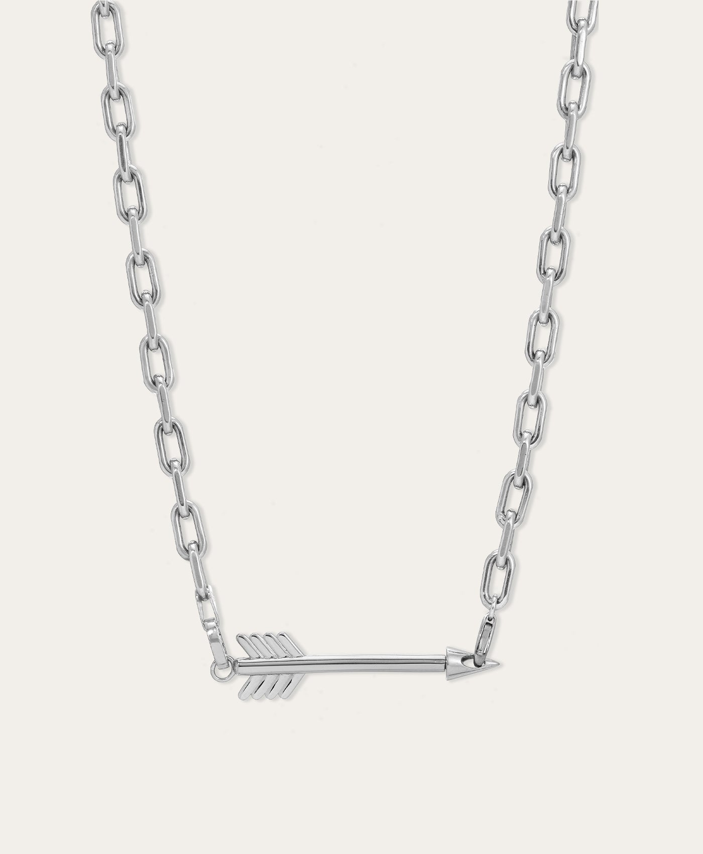 Arrow Hinged Charm in Sterling Silver for Big Beads