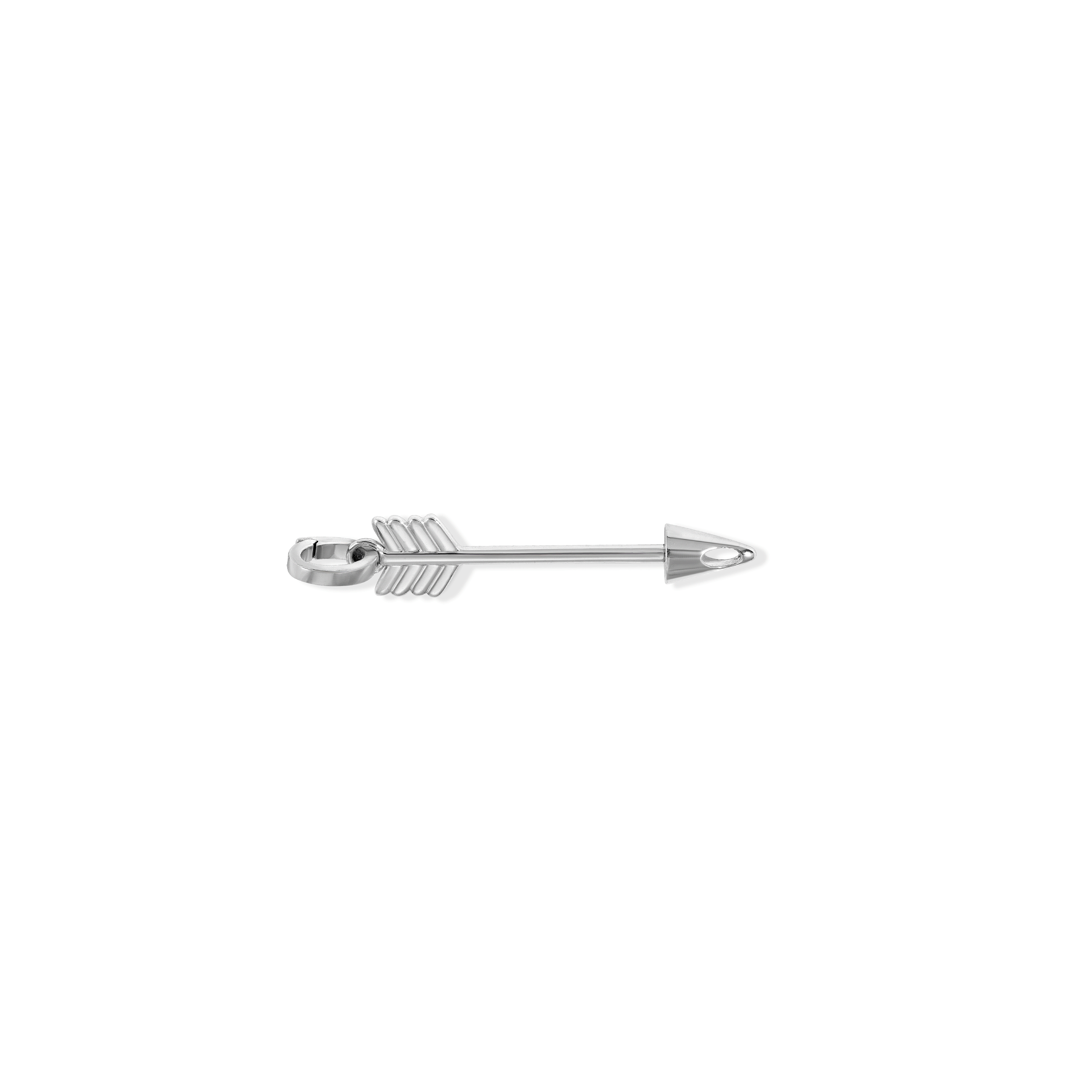 Arrow Hinged Charm for Mini Beads in Sterling Silver