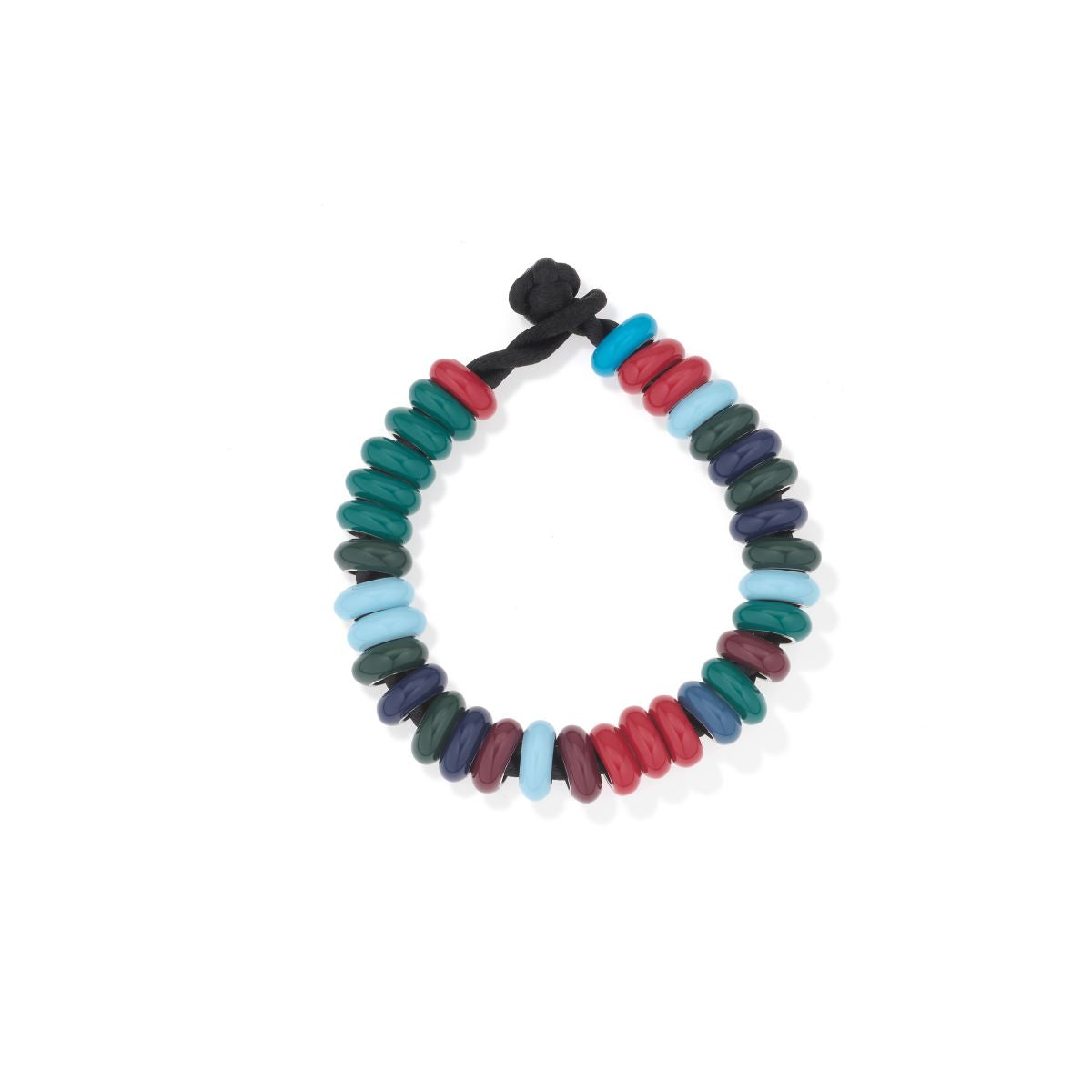 Big Bead Festive Full Enamel Bracelet