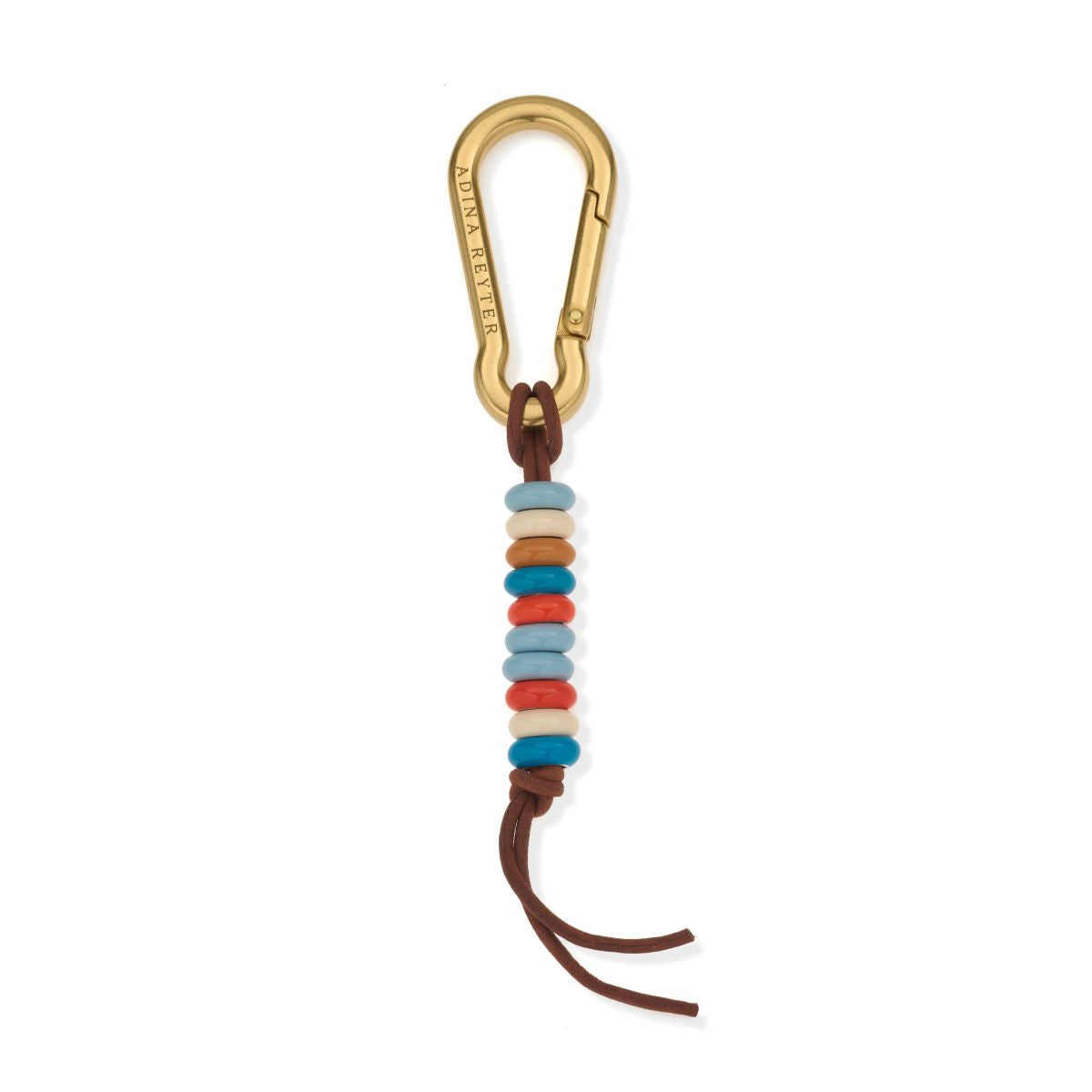 Poolside Enamel Big Bead Bag Charm