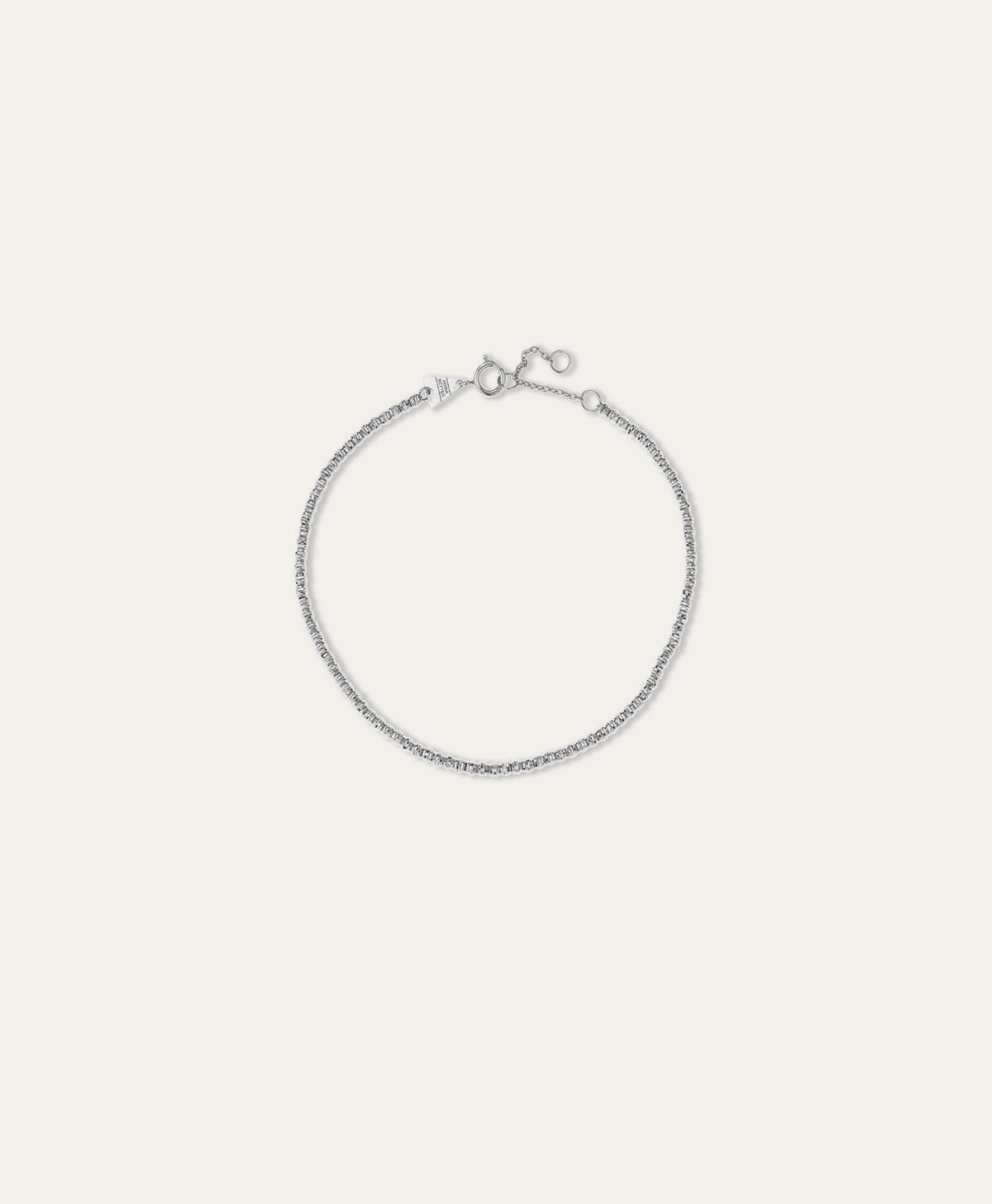 Bead Chain Bracelet in Sterling Silver