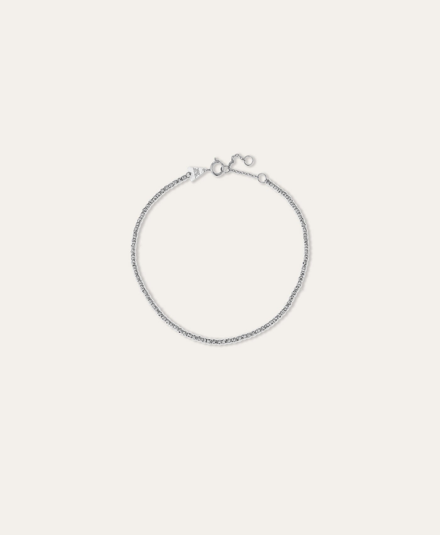 Bead Chain Bracelet in Sterling Silver