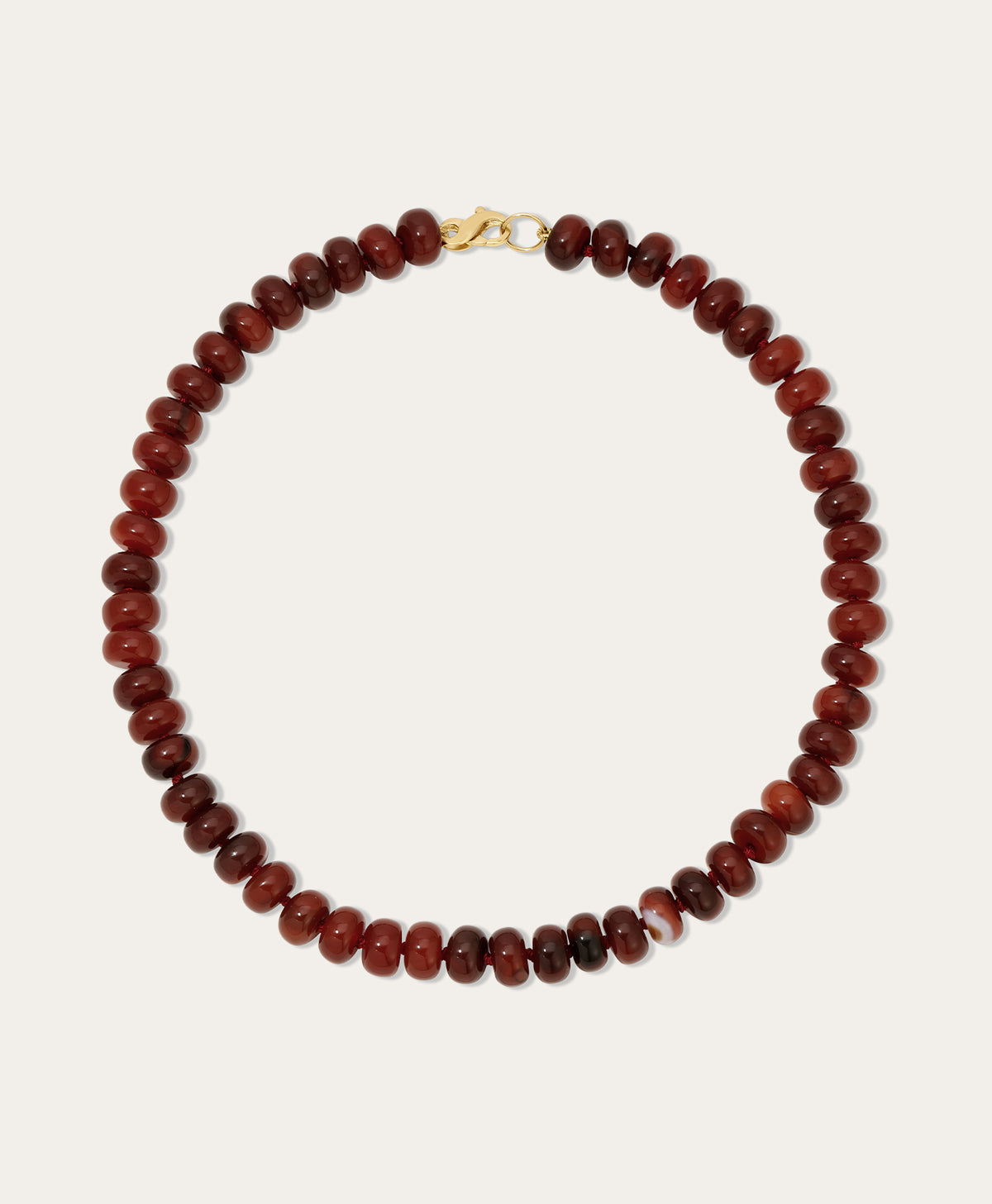 Bordeaux Gemstone Necklace