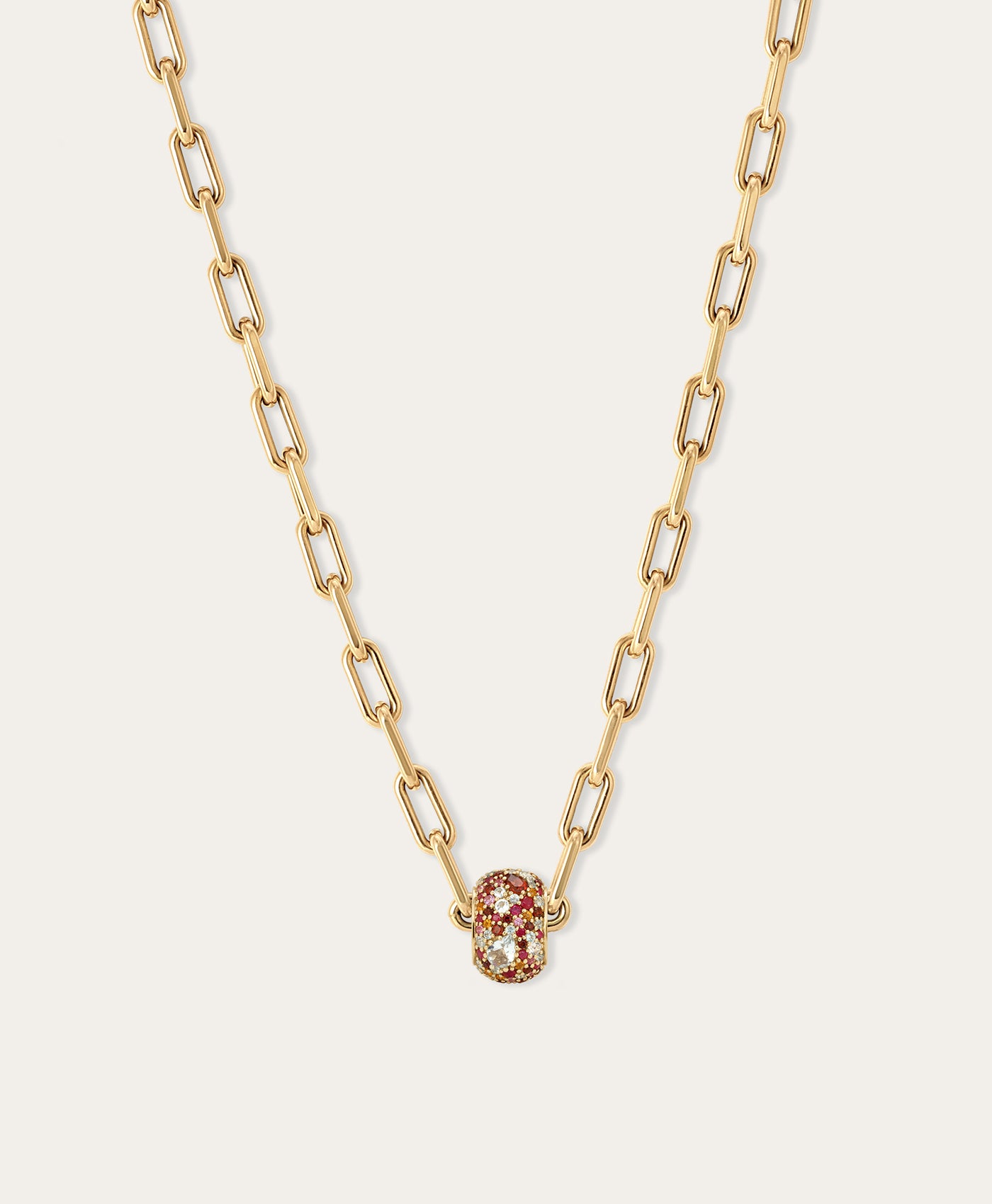 Crown Jewels Gemstone Big Bead