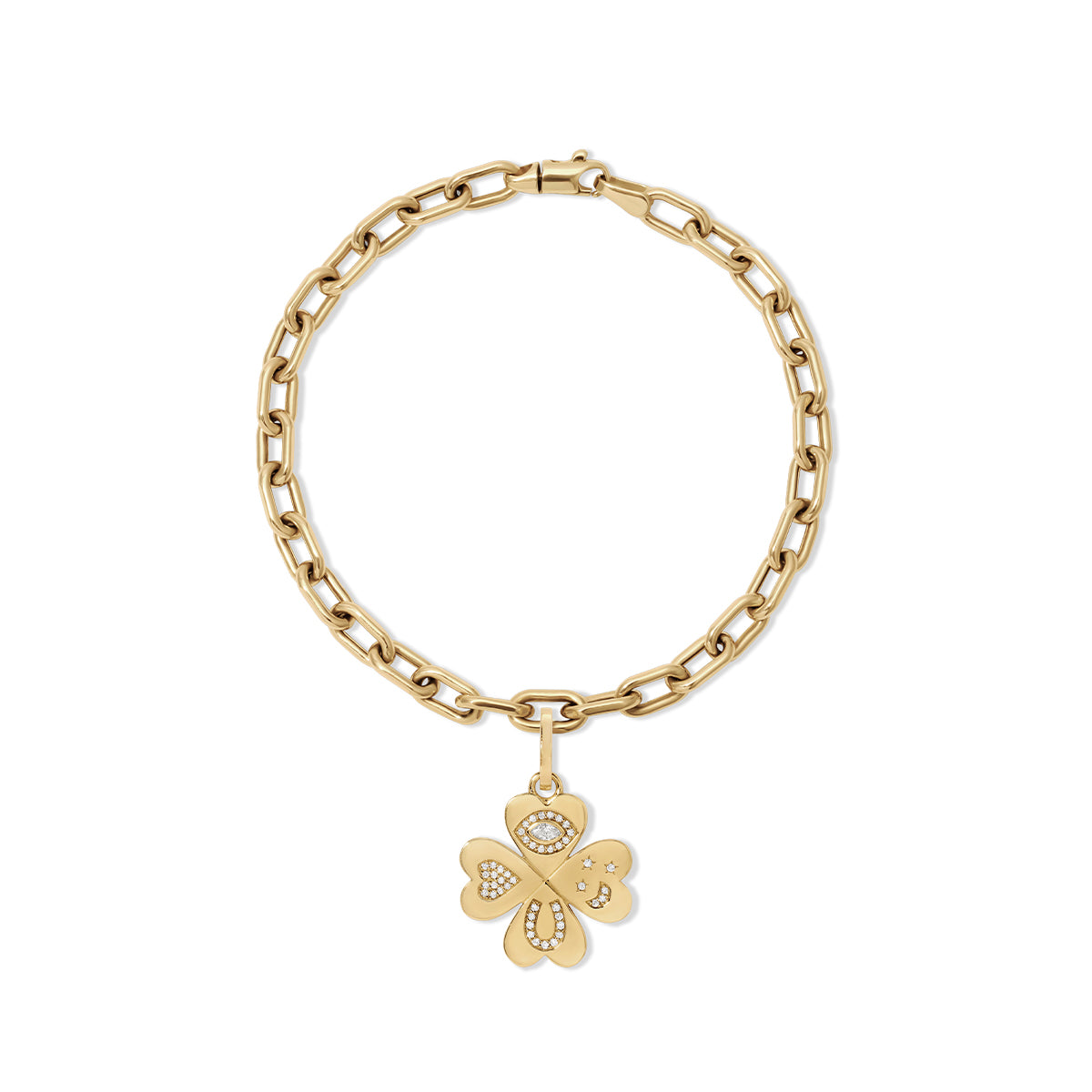 Choose Your Talisman Charm Bracelet on 4mm Italian Chain