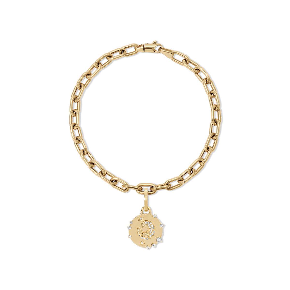 Choose Your Talisman Charm Bracelet on 4mm Italian Chain