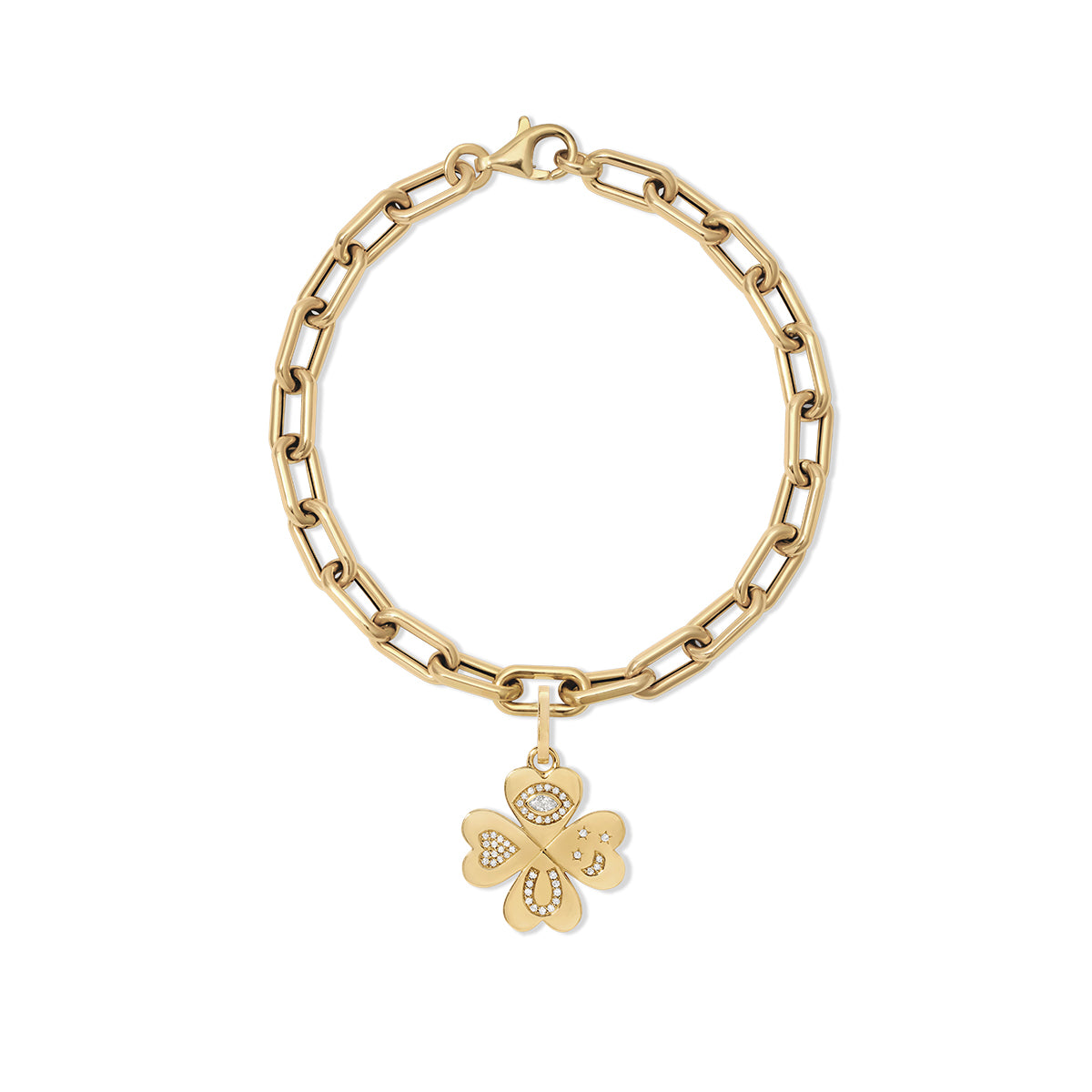 Choose Your Talisman Charm Bracelet on 5.3mm Italian Chain