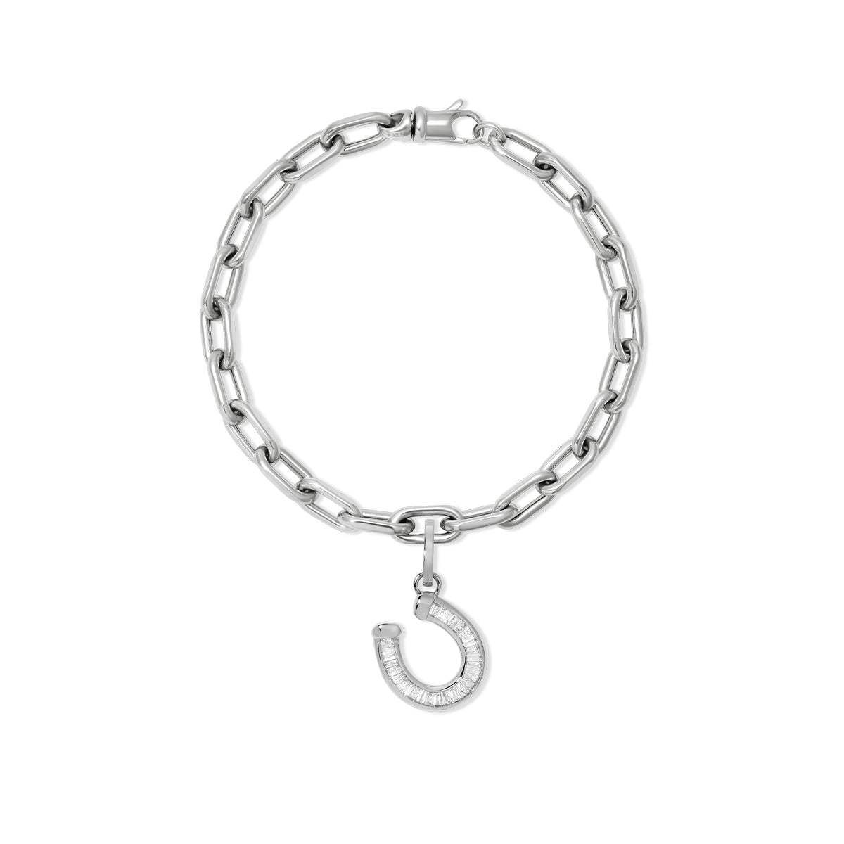 Choose Your Talisman Charm Bracelet on 5.3mm Italian Chain in Sterling Silver