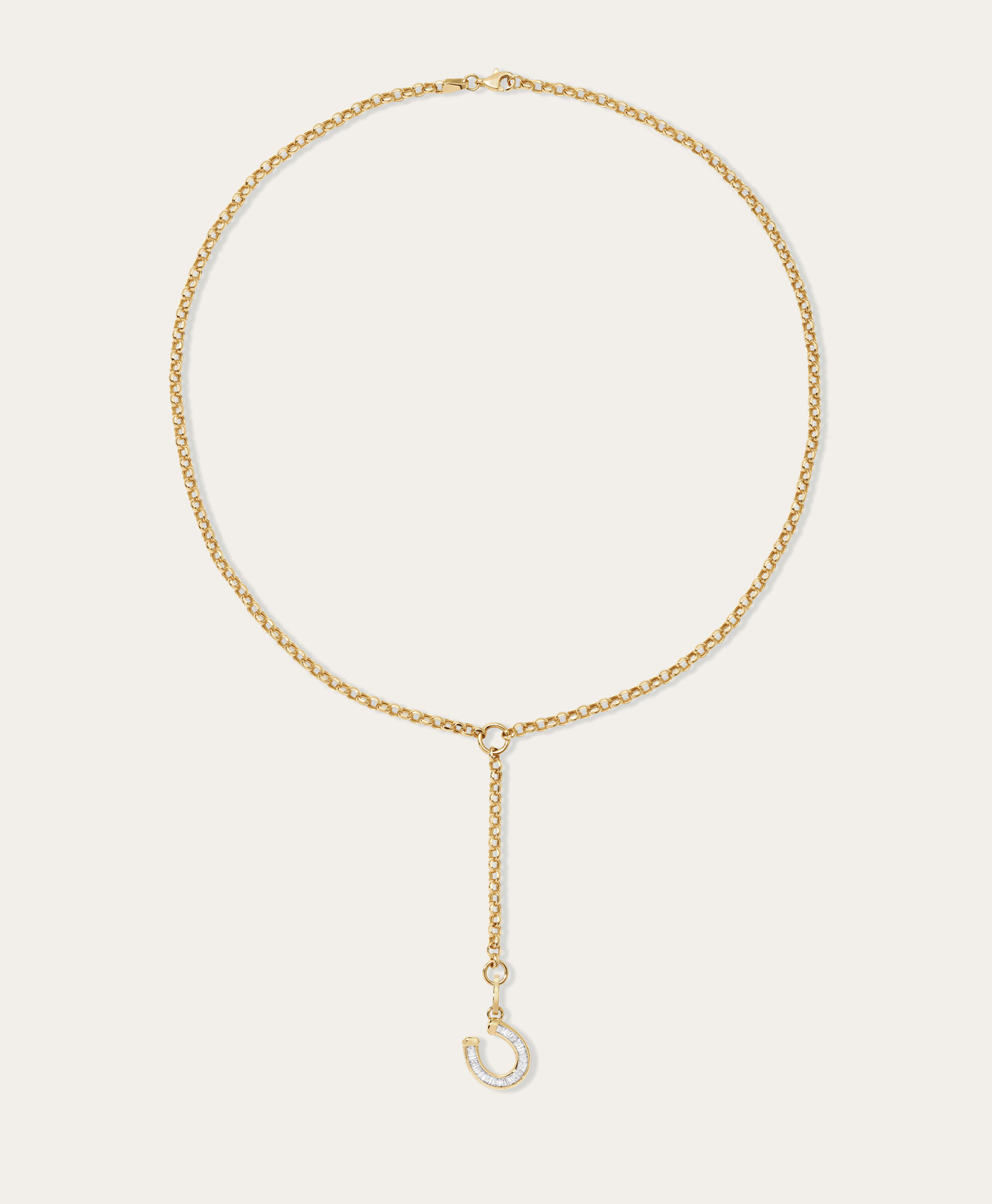 Choose Your Talisman Diamond Lariat Necklace