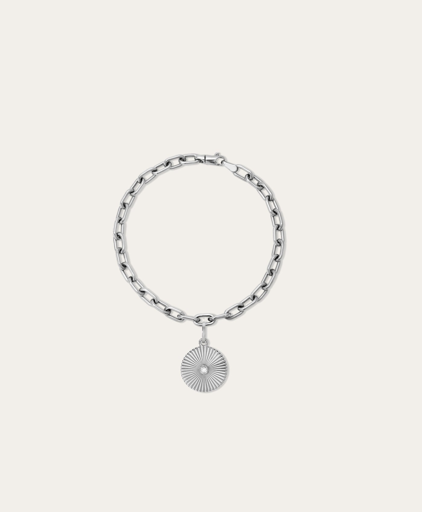 Choose Your Talisman Charm Bracelet on 4mm Italian Chain in Sterling Silver