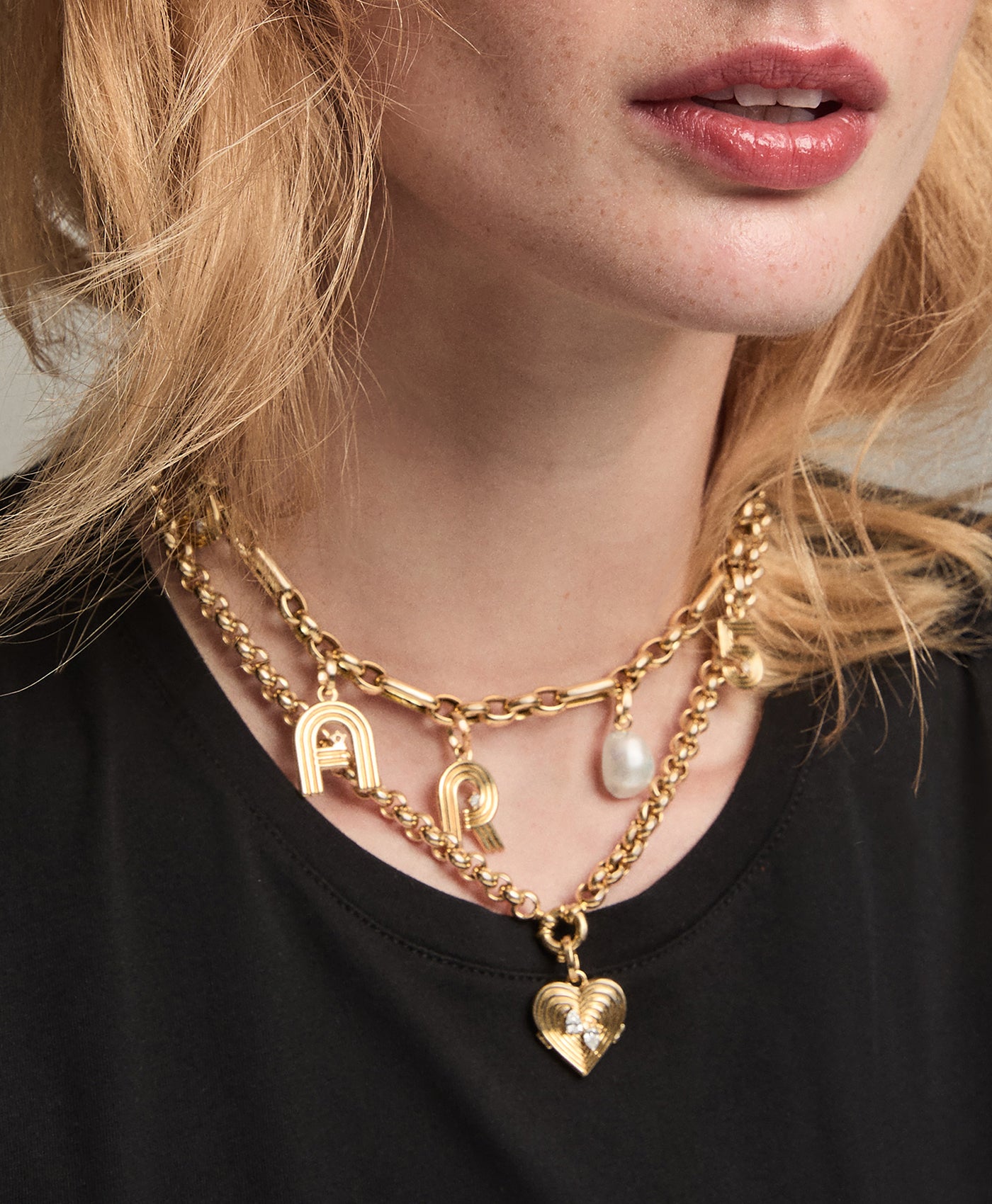 Chunky Rolo Chain Necklace