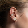 Pearl + Diamond Ear Cuff