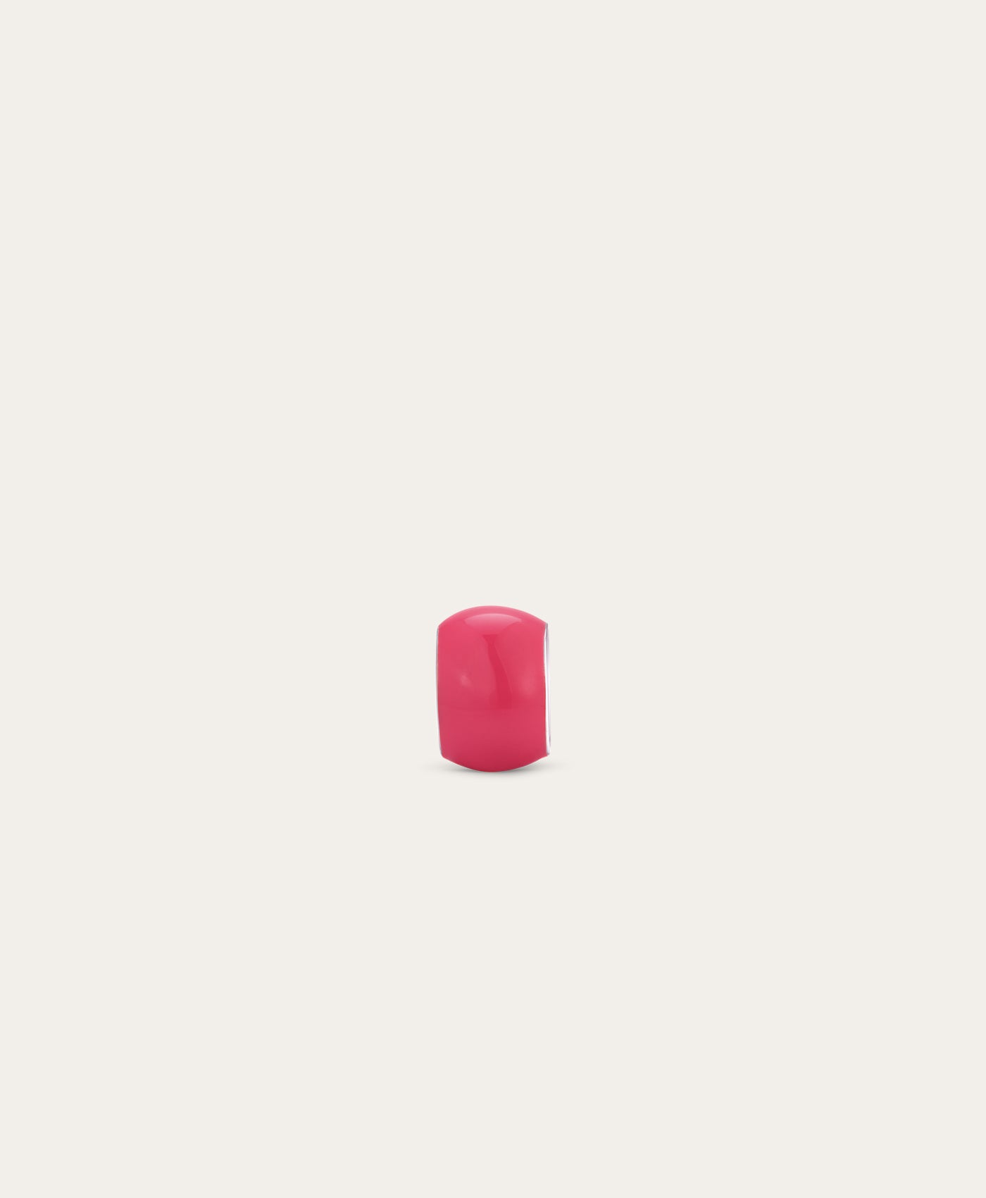 Wide Flamingo Enamel Mini Bead