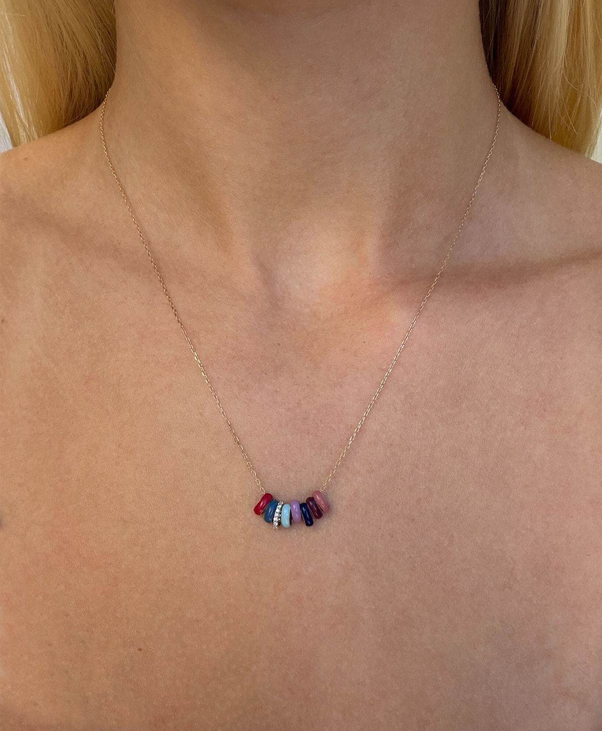 French Kiss Diamond Rager Necklace