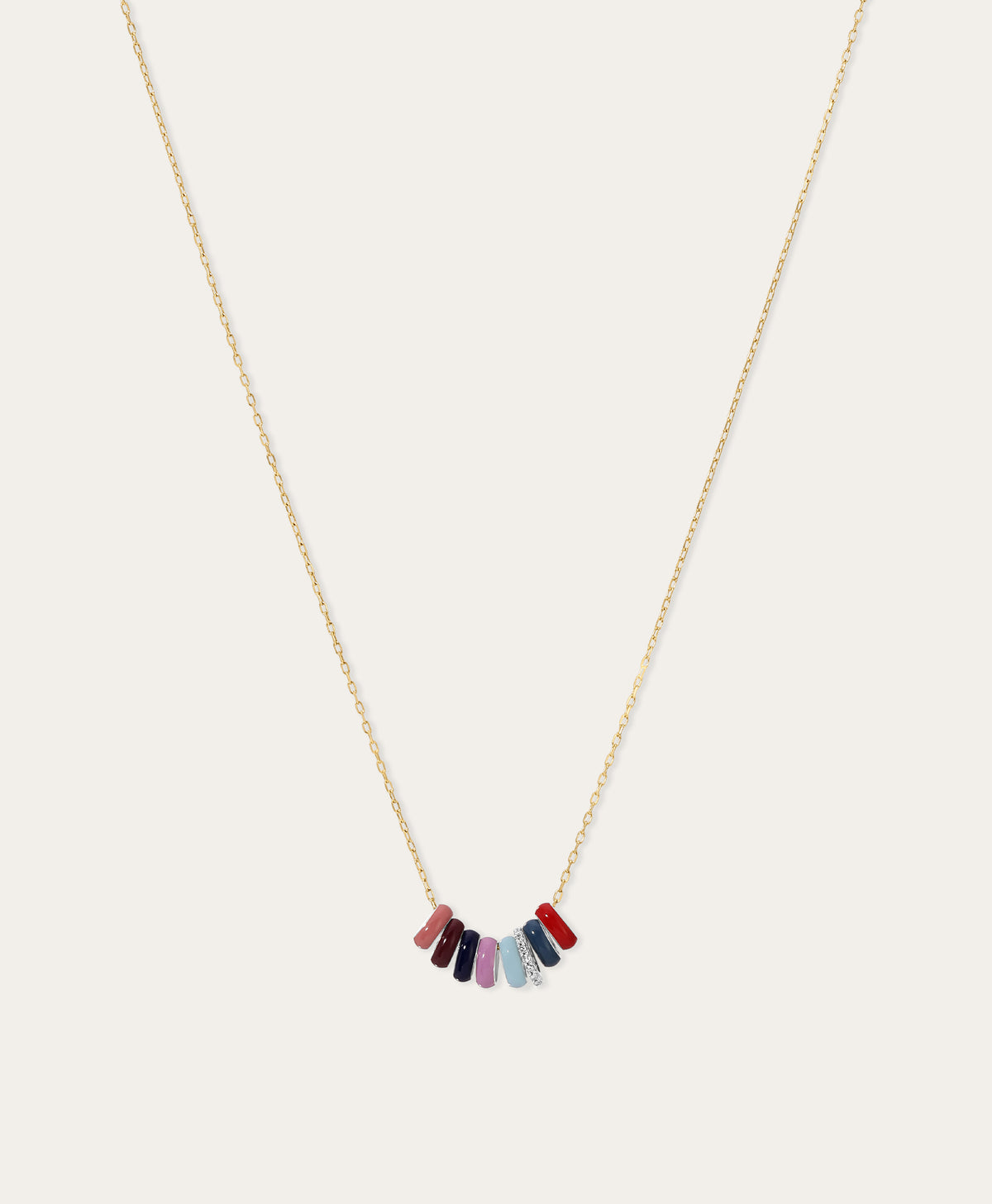 French Kiss Diamond Rager Necklace