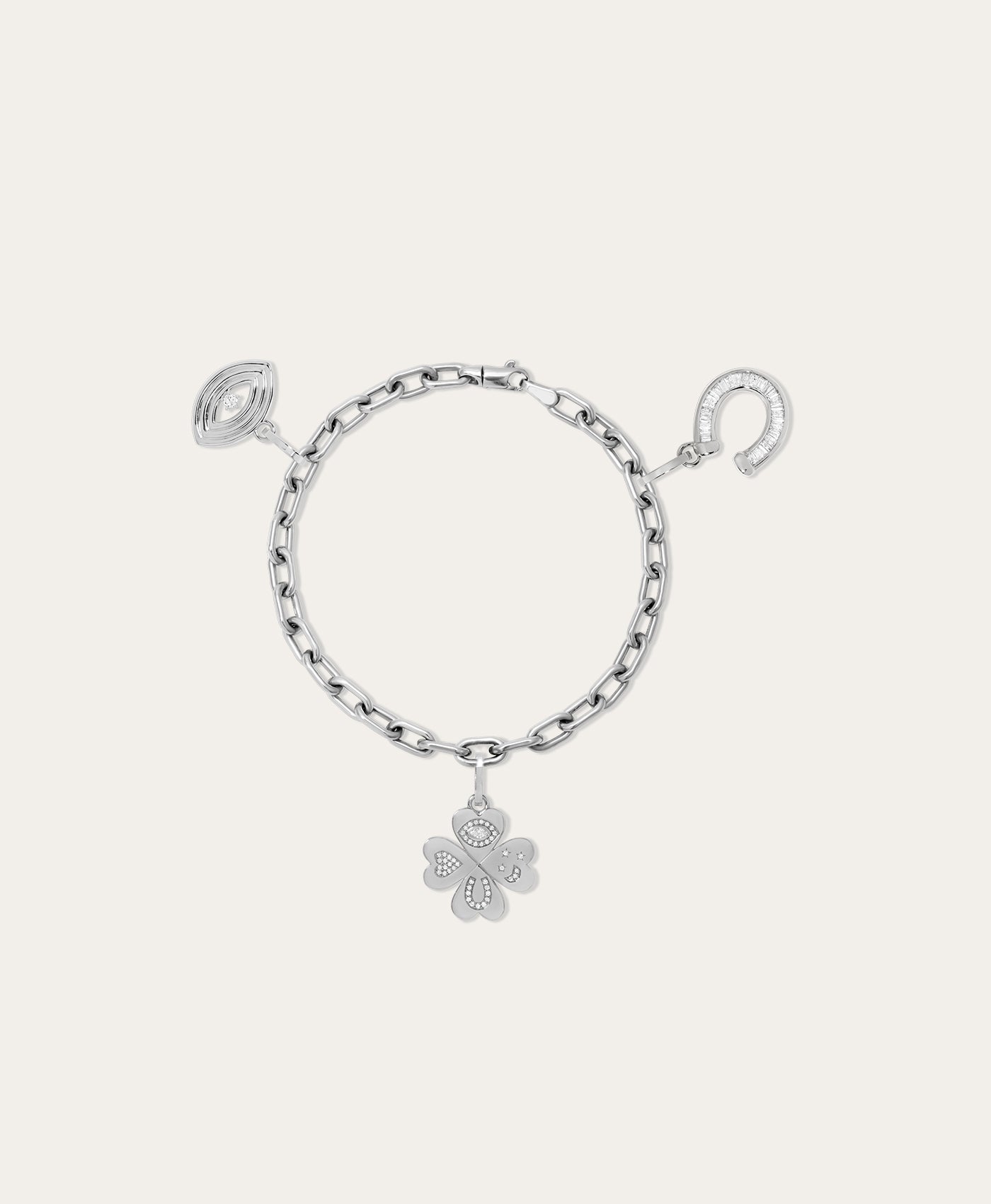 Get Lucky Charm Bracelet in Sterling Silver