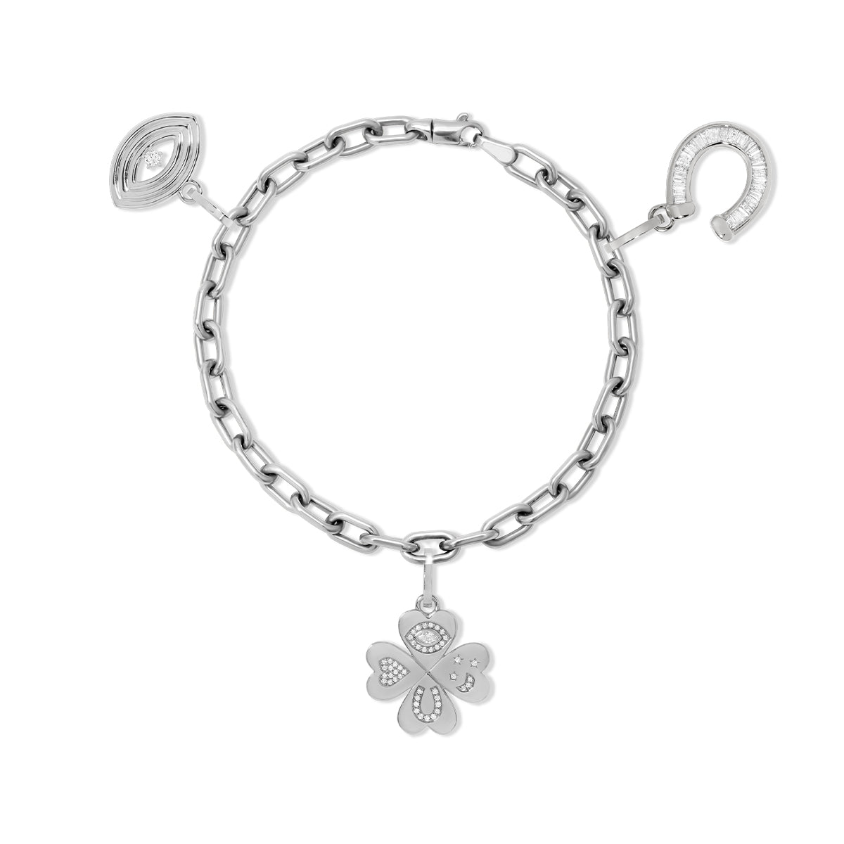 Get Lucky Charm Bracelet in Sterling Silver