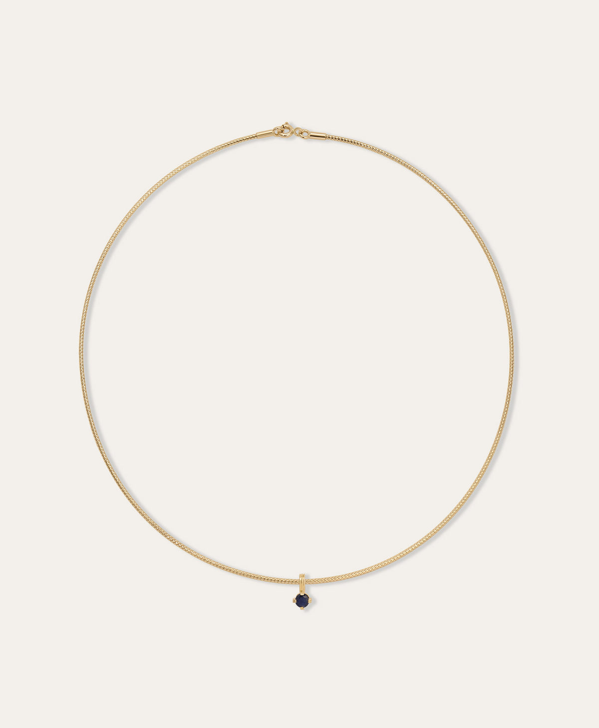 Groovy Birthstone Mini Charm Collar Necklace