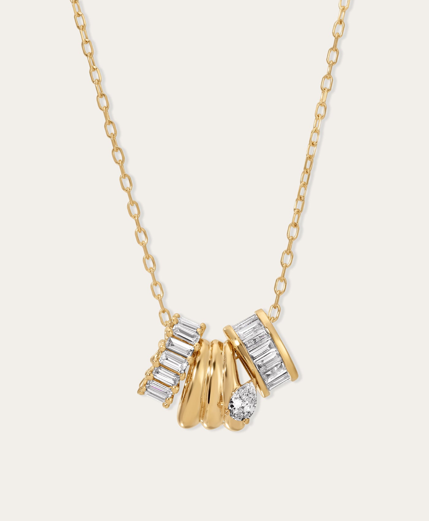 Groovy Diamond Era Rager Mini Bead Necklace