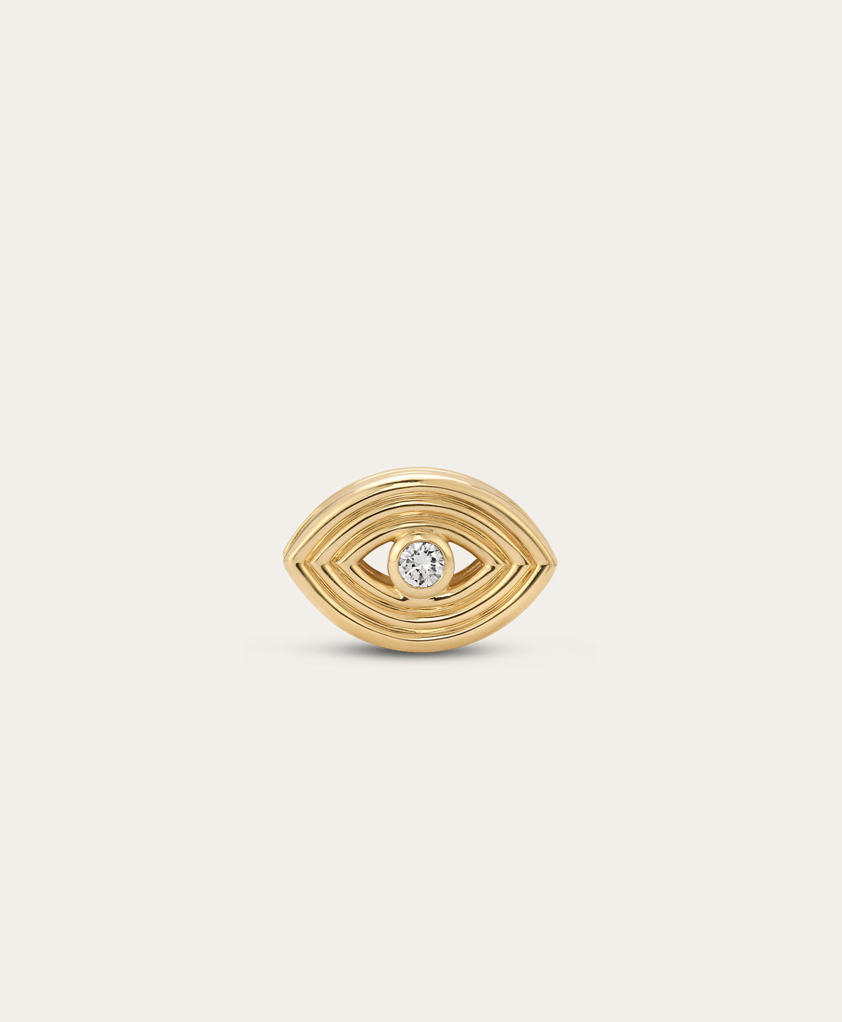 Groovy Diamond Evil Eye Big Bead