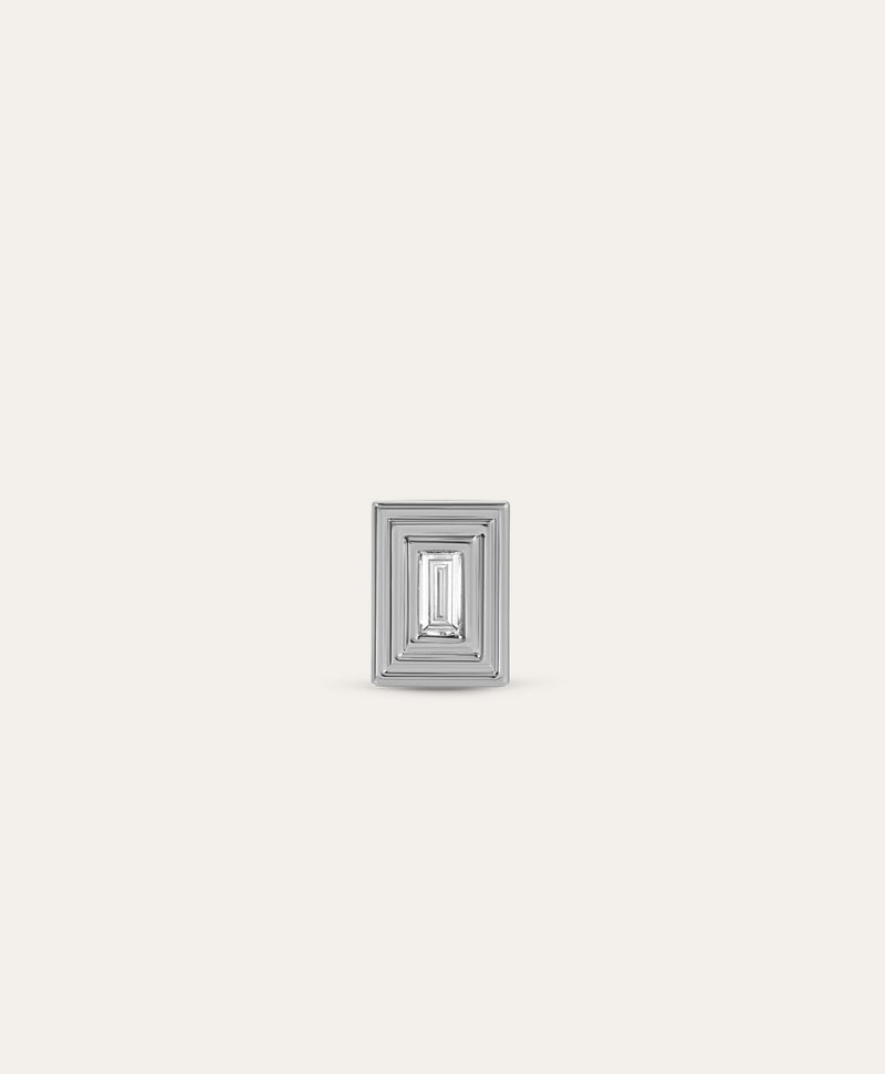 Groovy Geometric Diamond Rectangle Big Bead