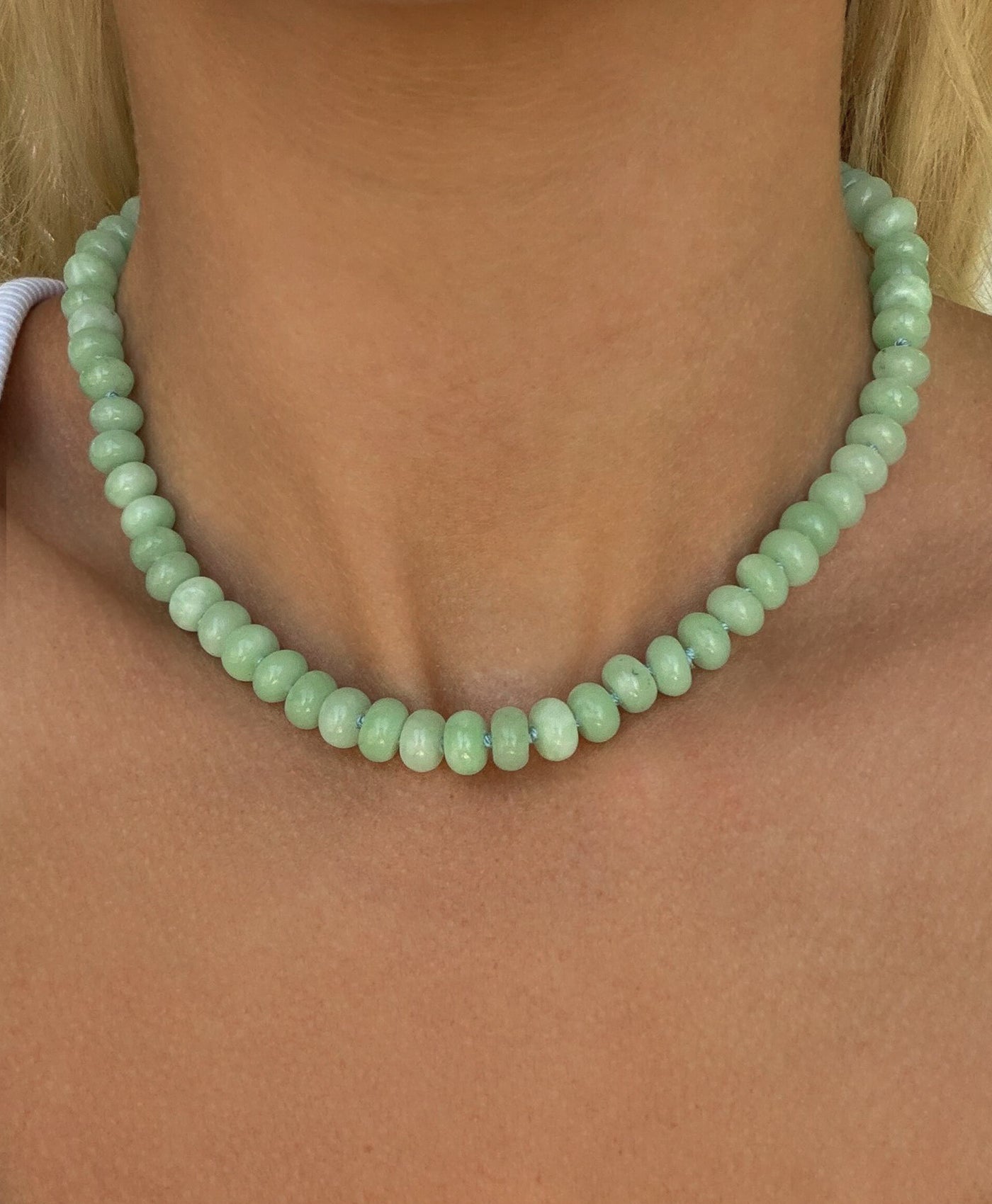 Clover Gemstone Necklace