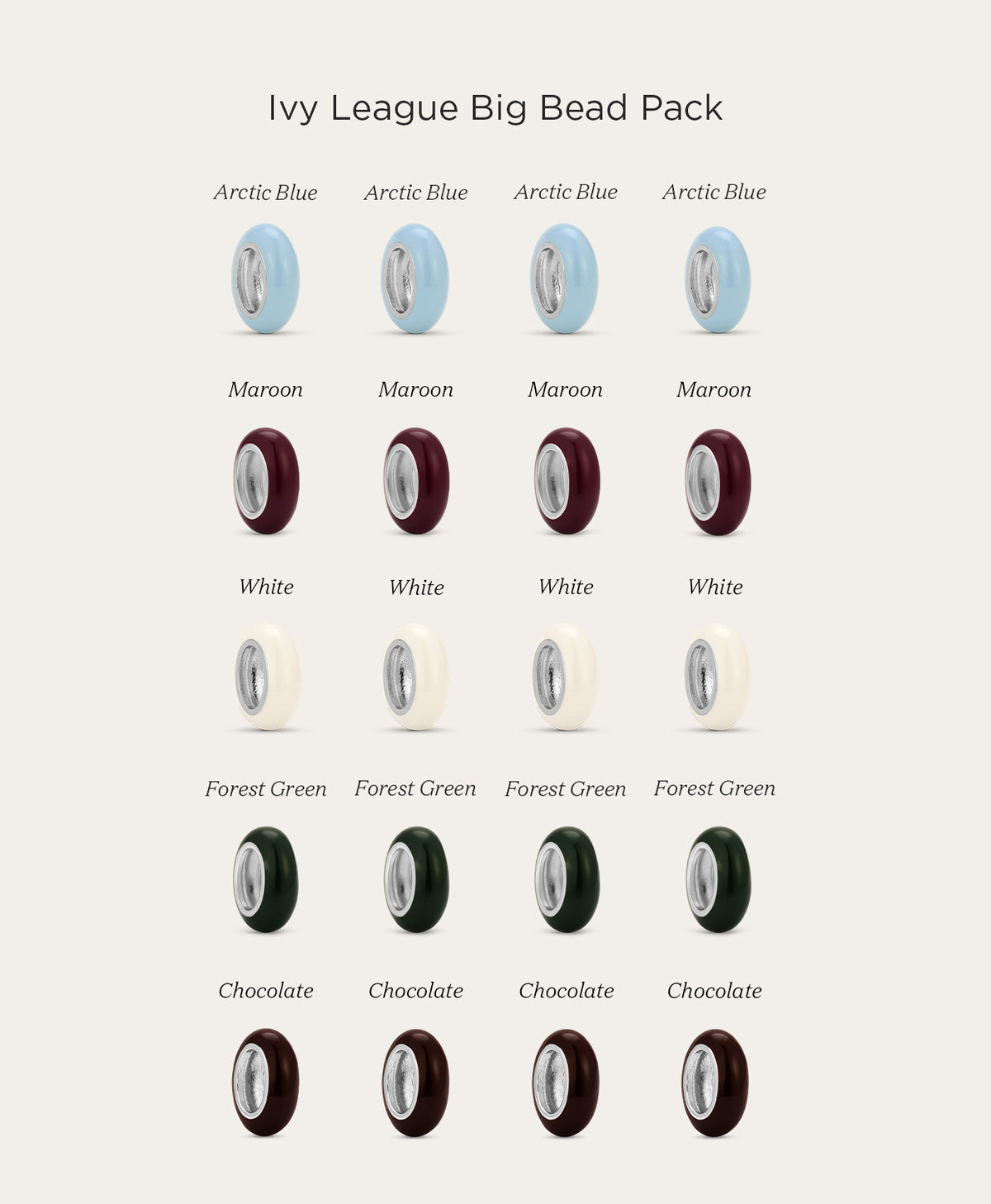 Ivy League Big Bead Pack