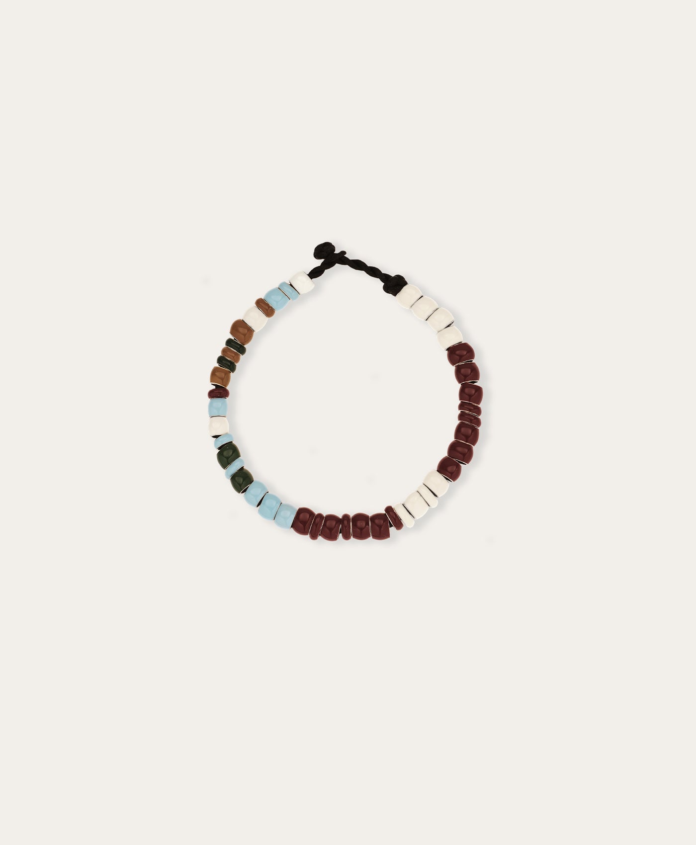 Ivy League  Full Enamel Mini Bead Bracelet