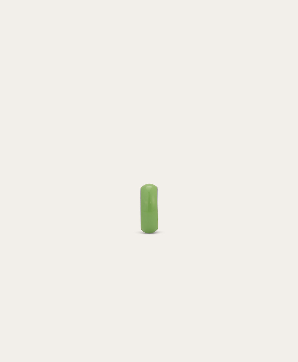 Light Green Enamel Bead
