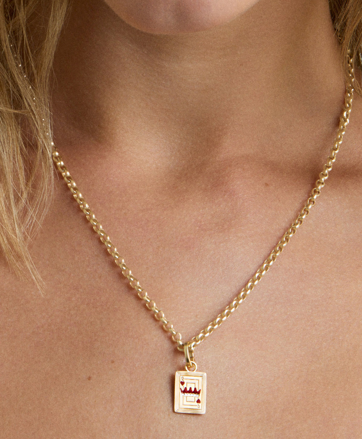 Groovy Diamond Card Hinged Charm