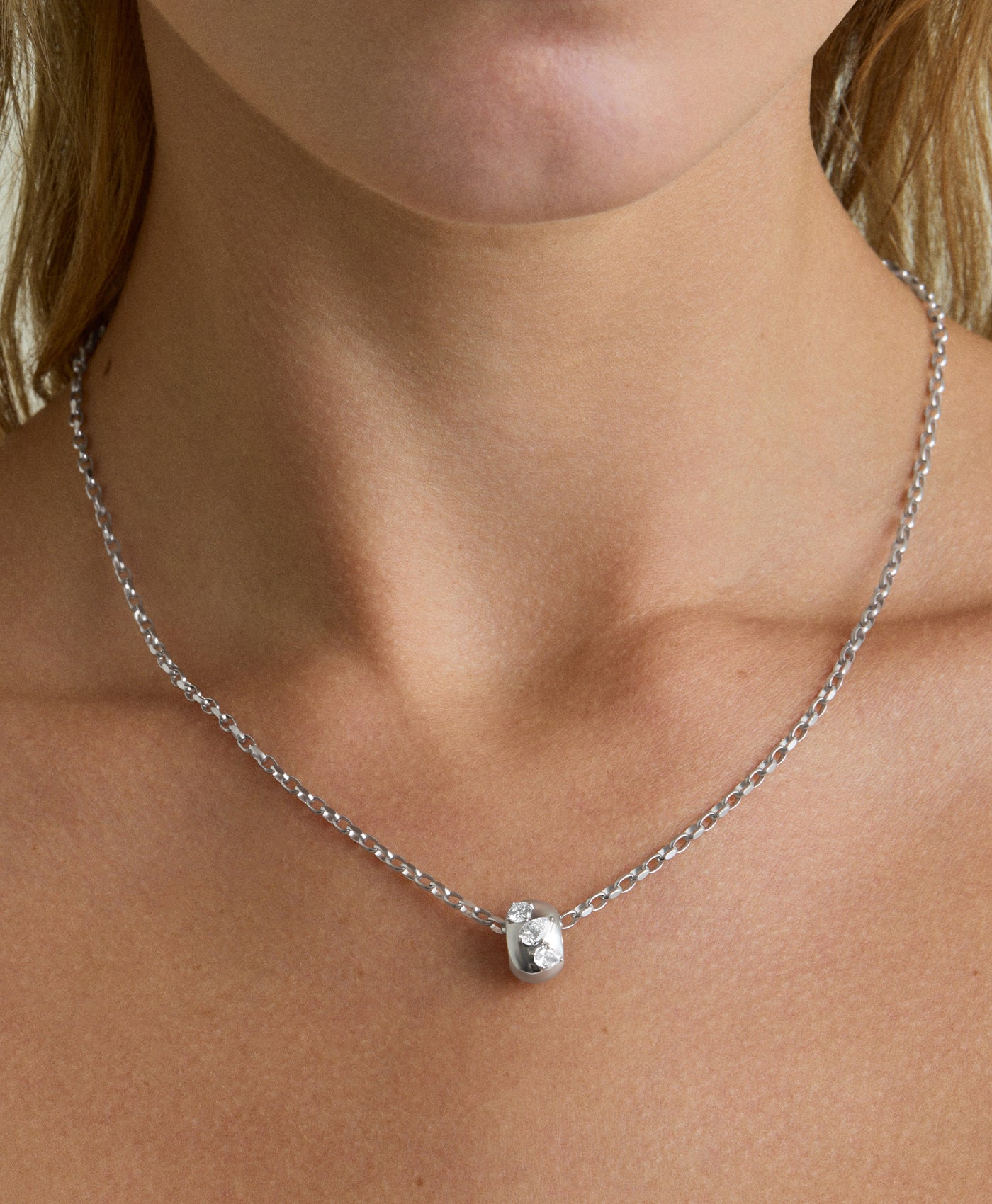 Diamond Pear Cluster Big Bead