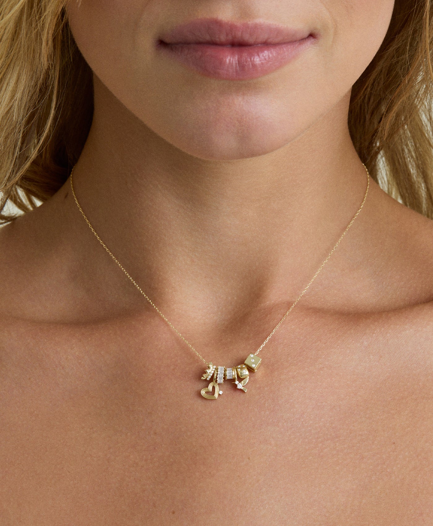 Colette Diamond Rager Mini Bead Necklace