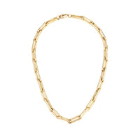 One of a Kind Bamboo Heavy Chain Necklace