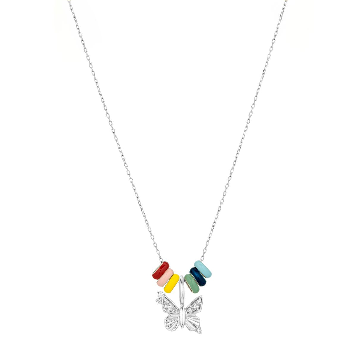 Carnival Necklace - One Symbol in Sterling Silver