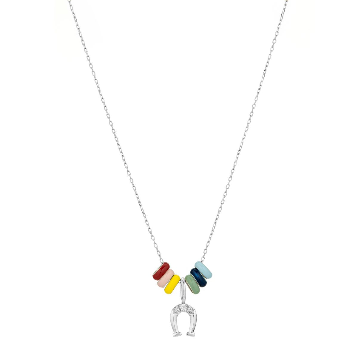 Carnival Necklace - One Symbol in Sterling Silver