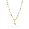 3D Diamond Star Hinged Charm