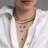 Pavé Shield Necklace