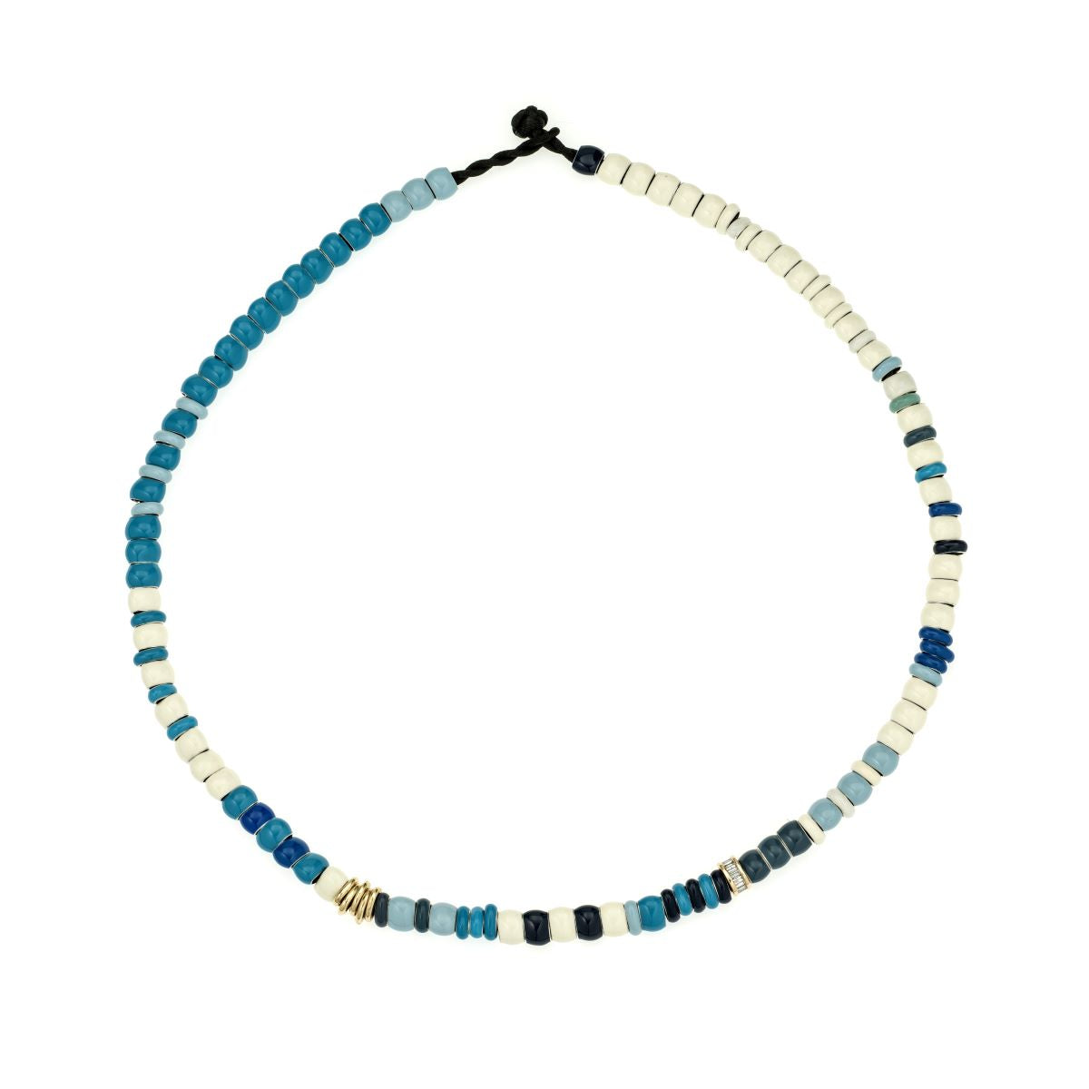 Bead Party Full Enamel Pool Party Necklace