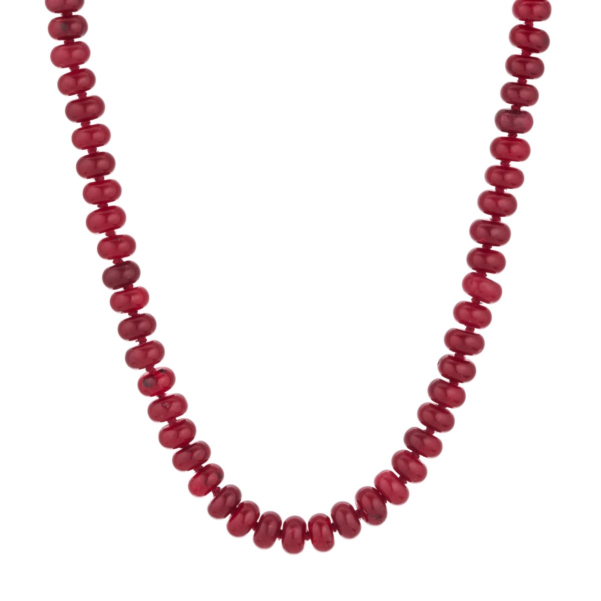 Paint the Town Red Gemstone Necklace