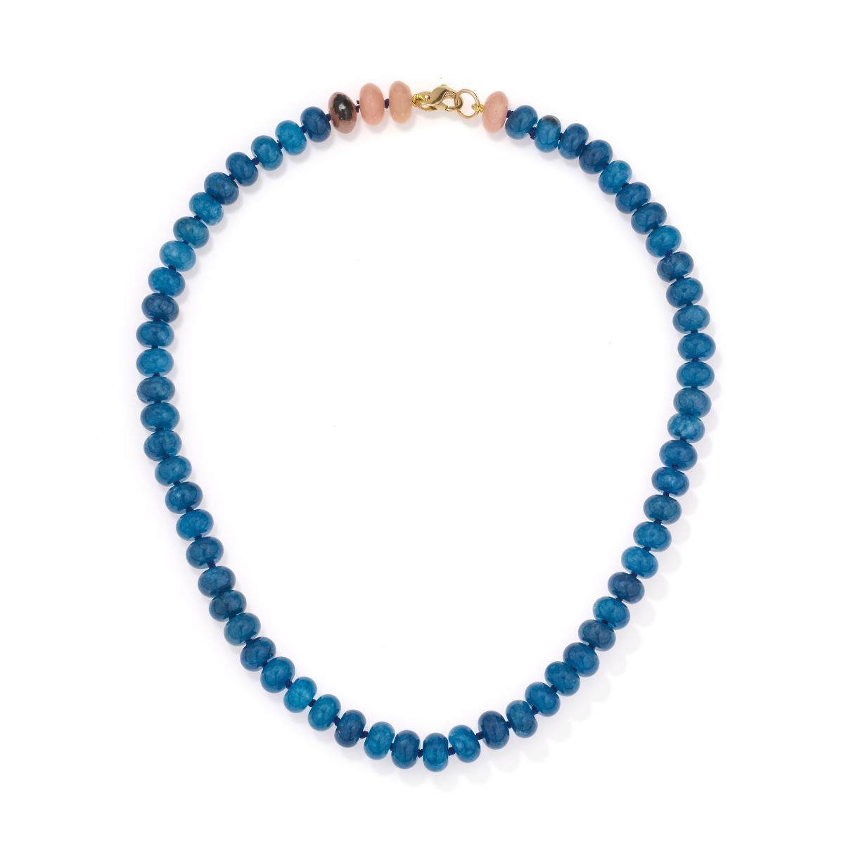 True Blue Gemstone Necklace