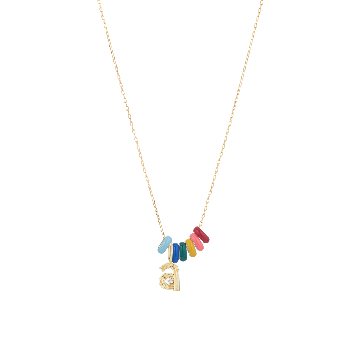 Love Necklace - One Initial