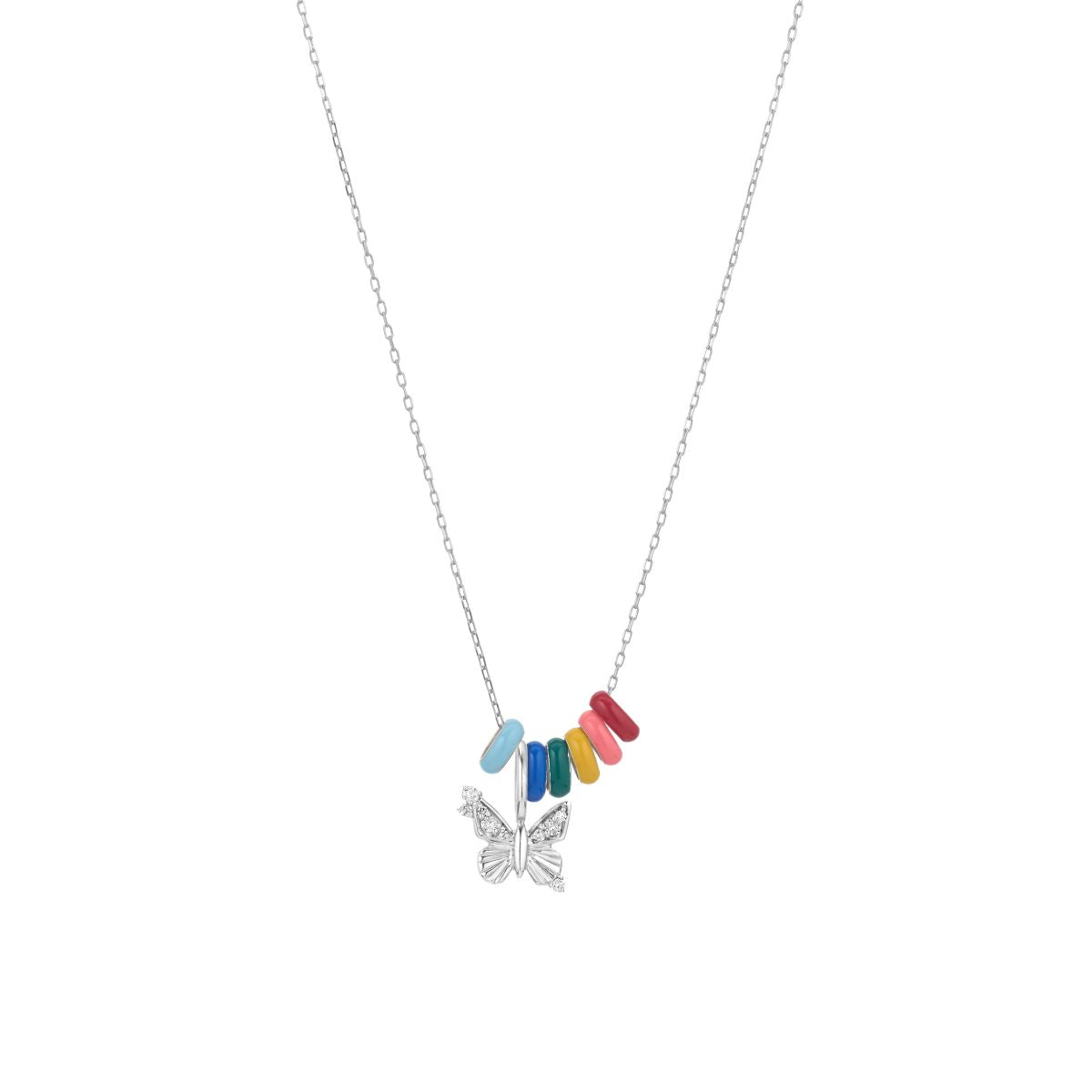 Valentine's Day Necklace - One Symbol in Sterling Silver