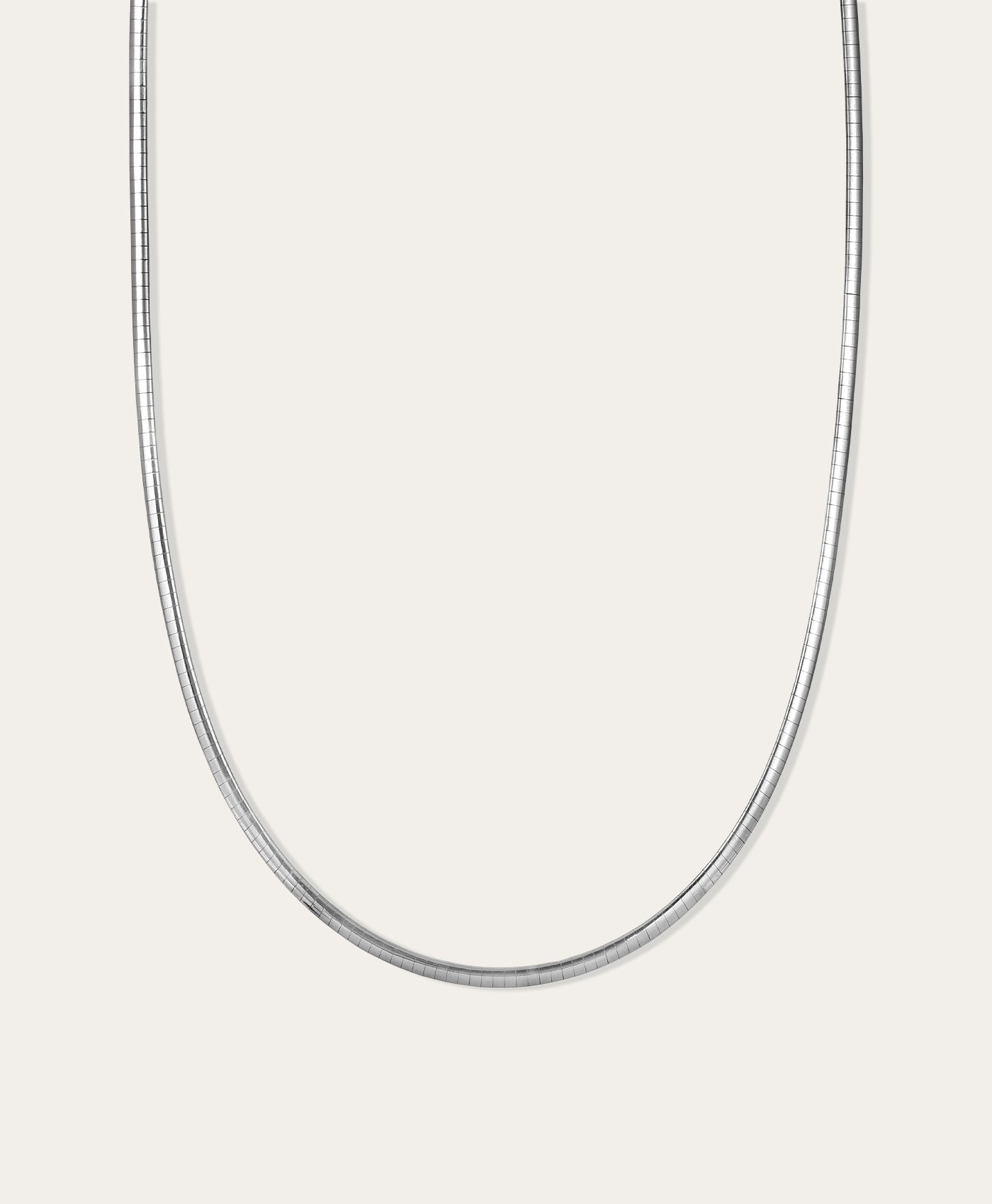 Omega Chain in Sterling Silver