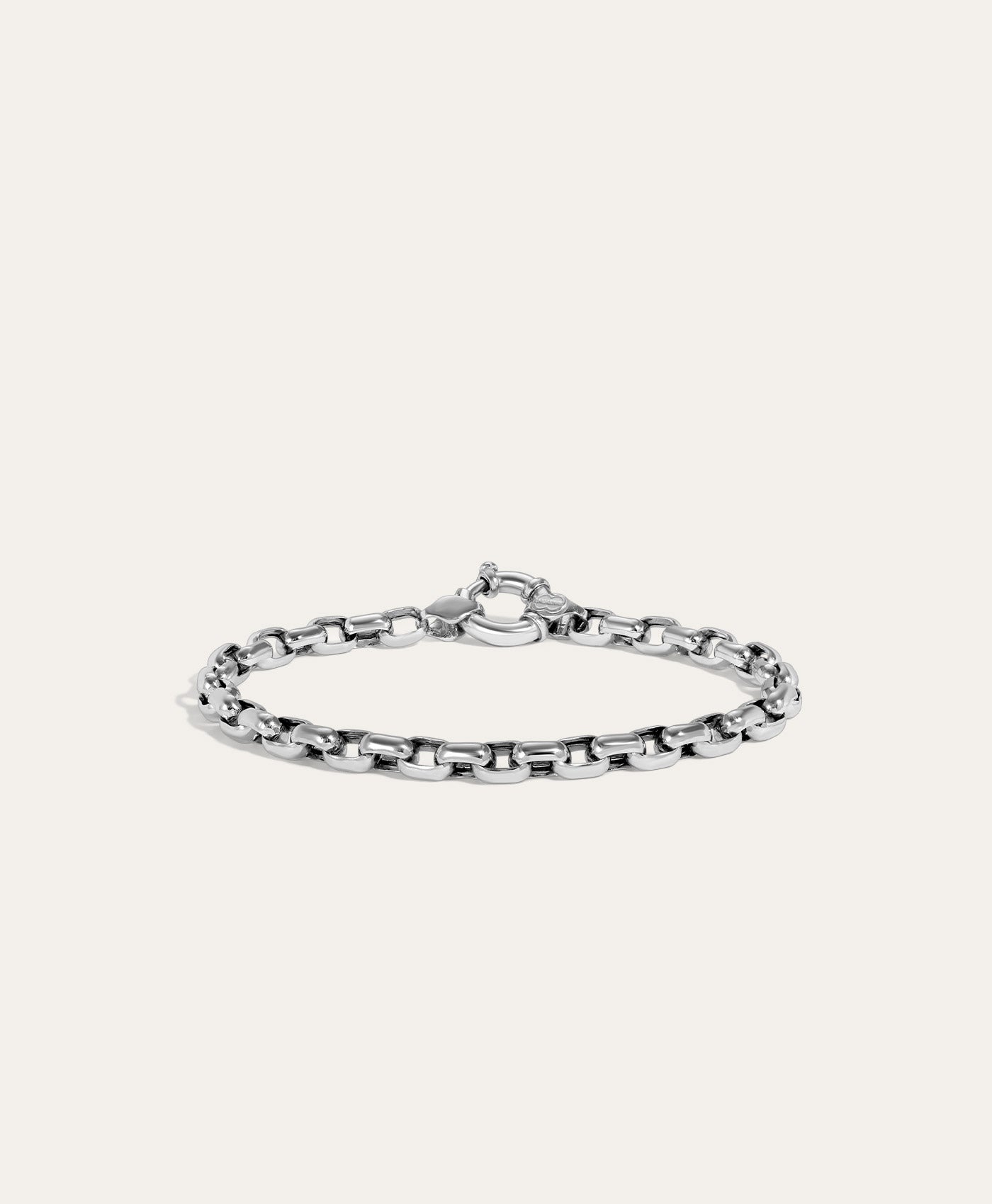 One Of A Kind Elongated Chunky Rolo Chain Bracelet