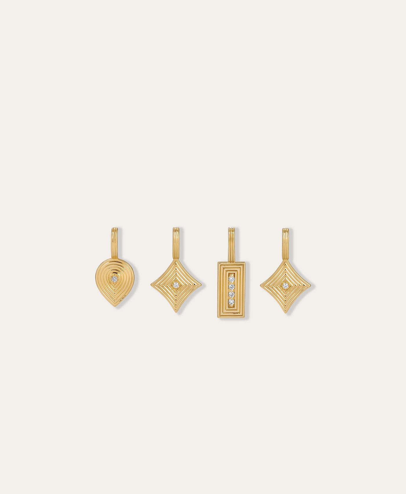 One of a Kind Groovy Diamond Geometric Mini Charm Grab Bag
