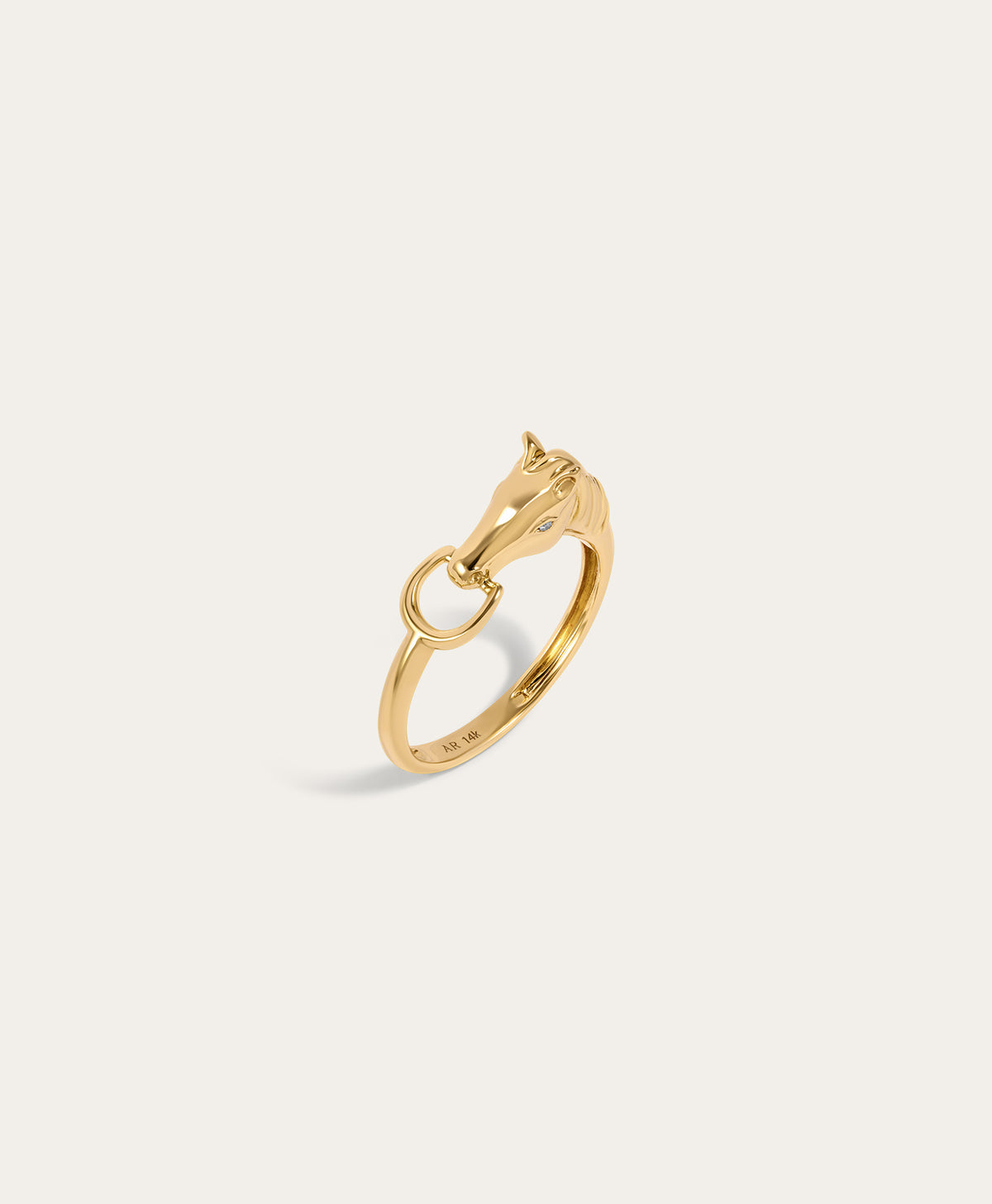 One of a Kind Horse Head Ring, Size 6